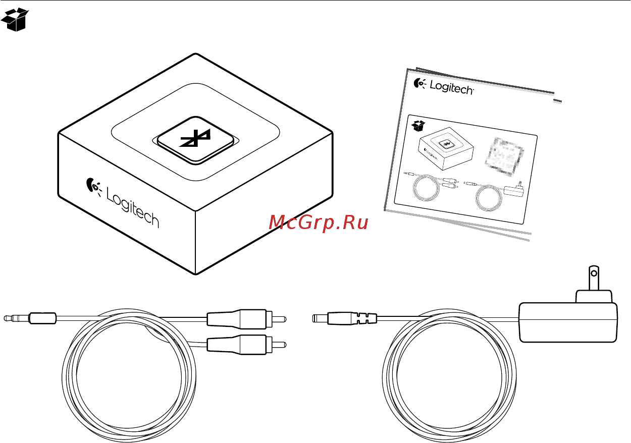 Logitech Bluetooth Audio Adapter [8/143] Inhalt