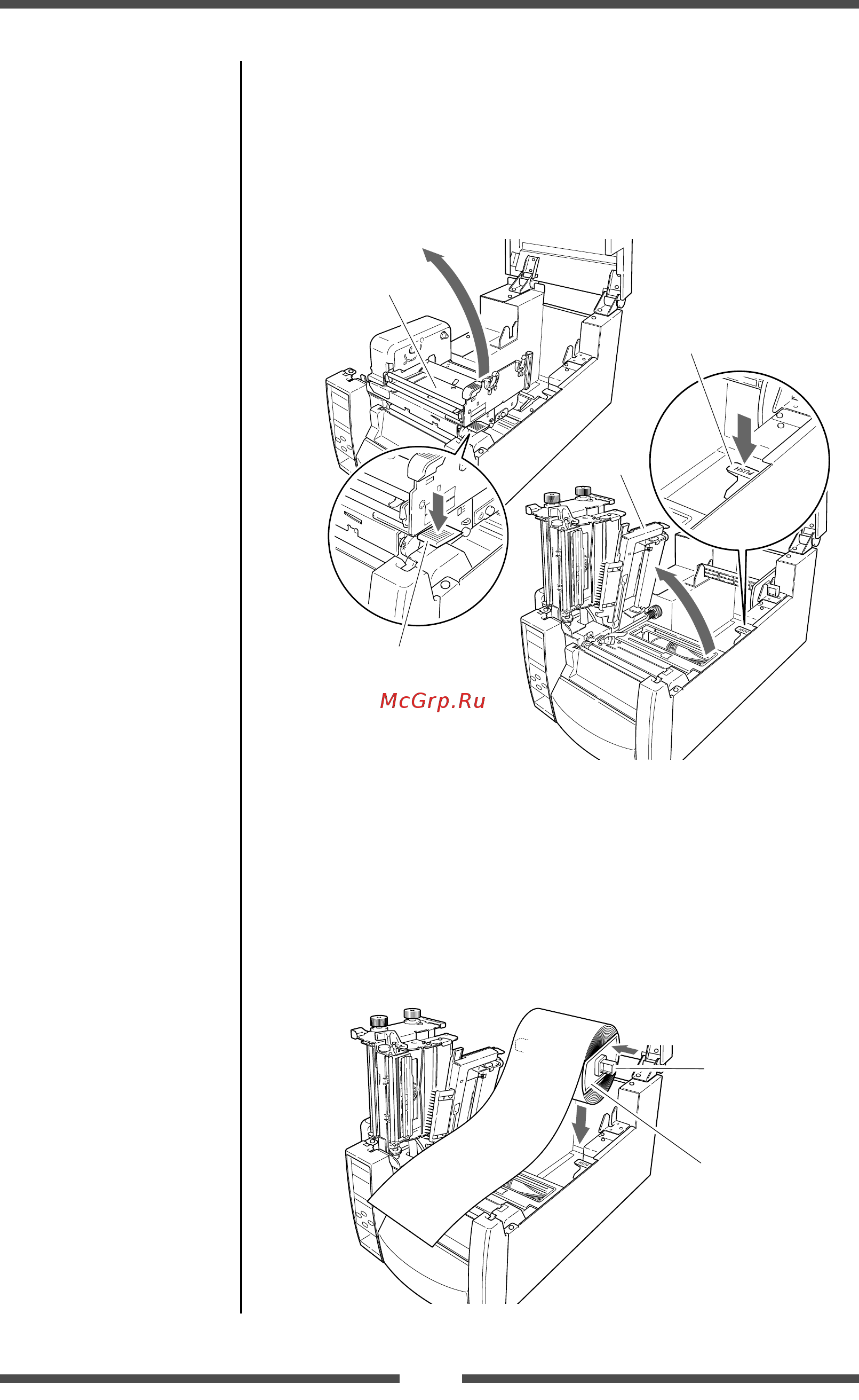 Citizen CL-S700 [25/80] Printer operation