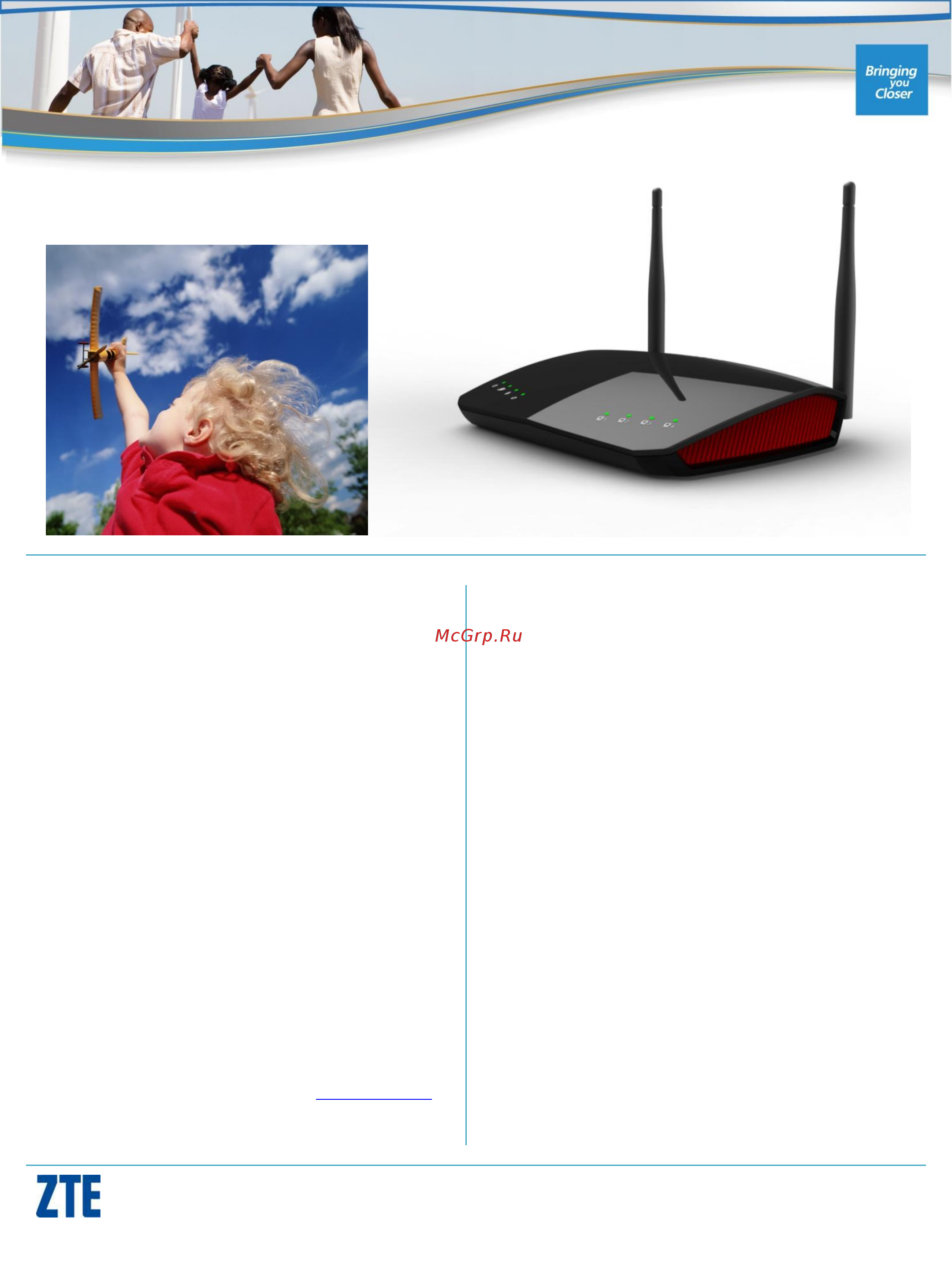 Zte E5501 Datasheet онлайн