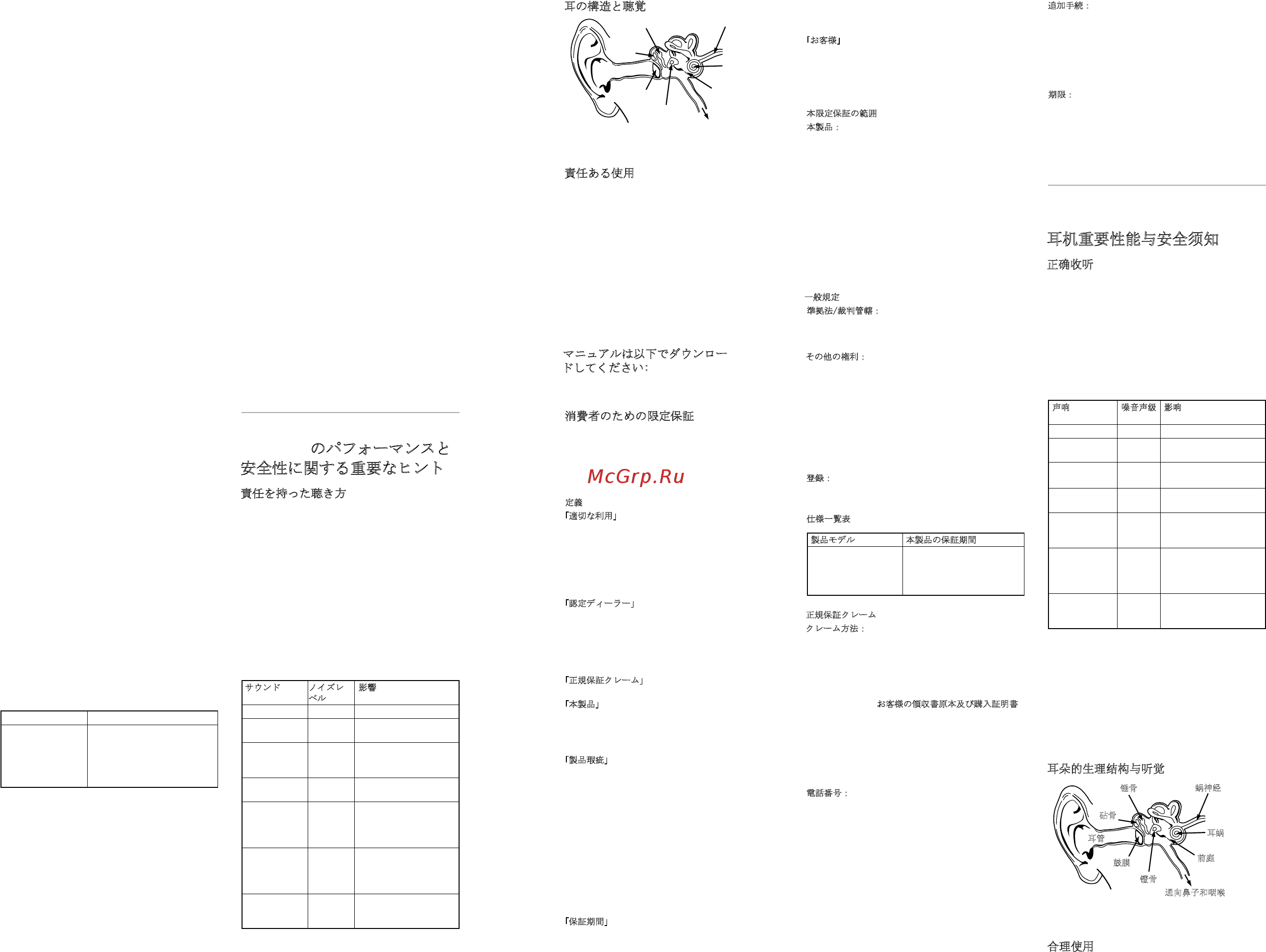Monster NCredible NTune Black/White [8/11] のパフォーマンスと 安全性に関する重要なヒント