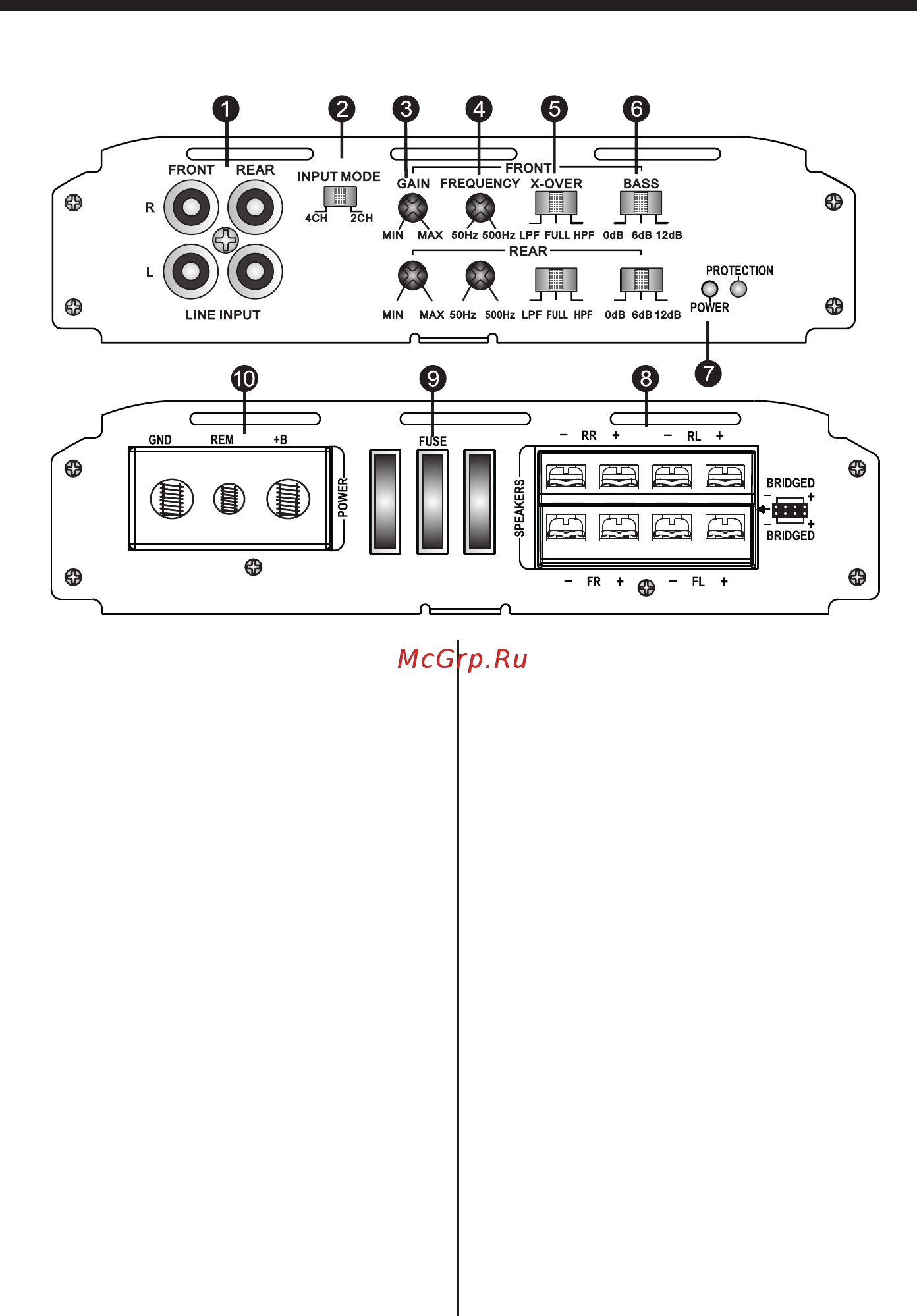 Mystery MA-4.600V3 [3/8] Руководство по эксплуатации