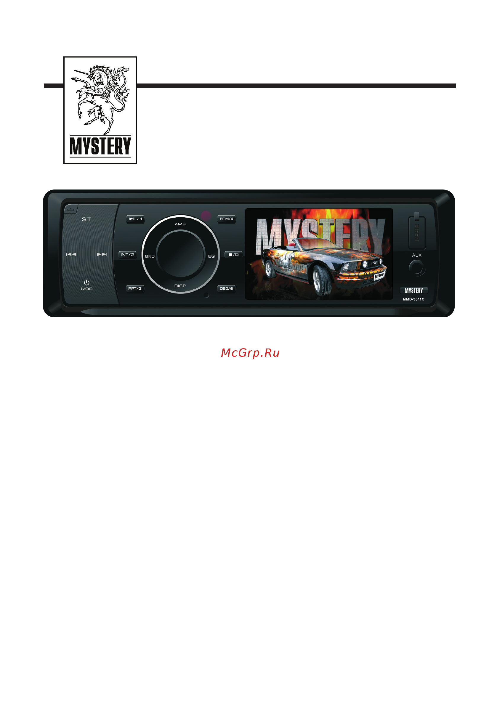 Mystery MMD-3011C Инструкция по эксплуатации онлайн