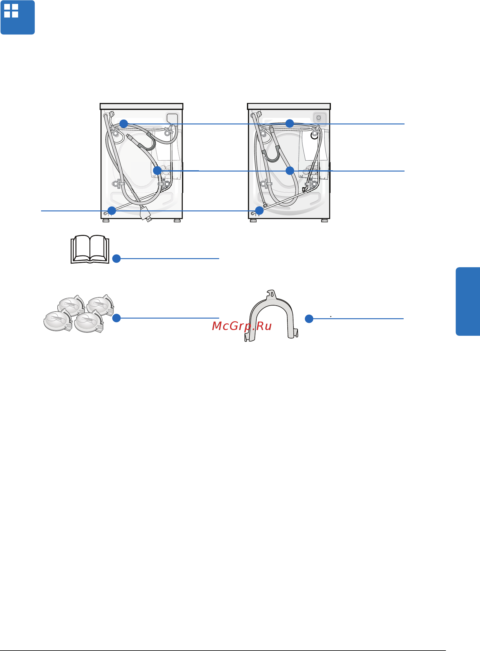 Bosch Maxx 5 VarioPerfect WLG20260OE [33/48] Комплект поставки