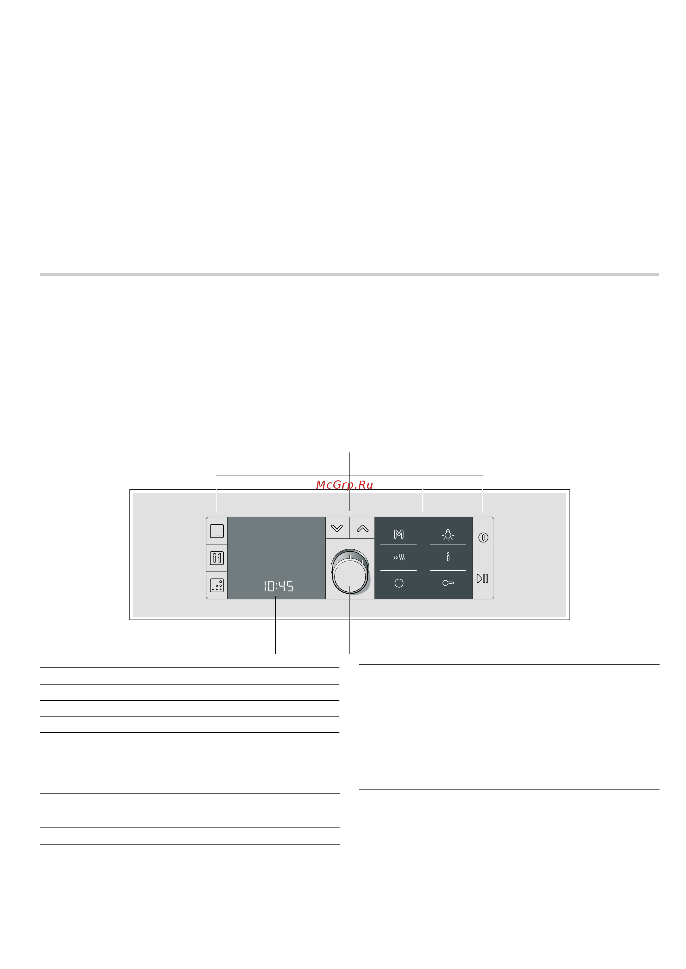 Bosch HBB 56C552E [4/68] Кнопки