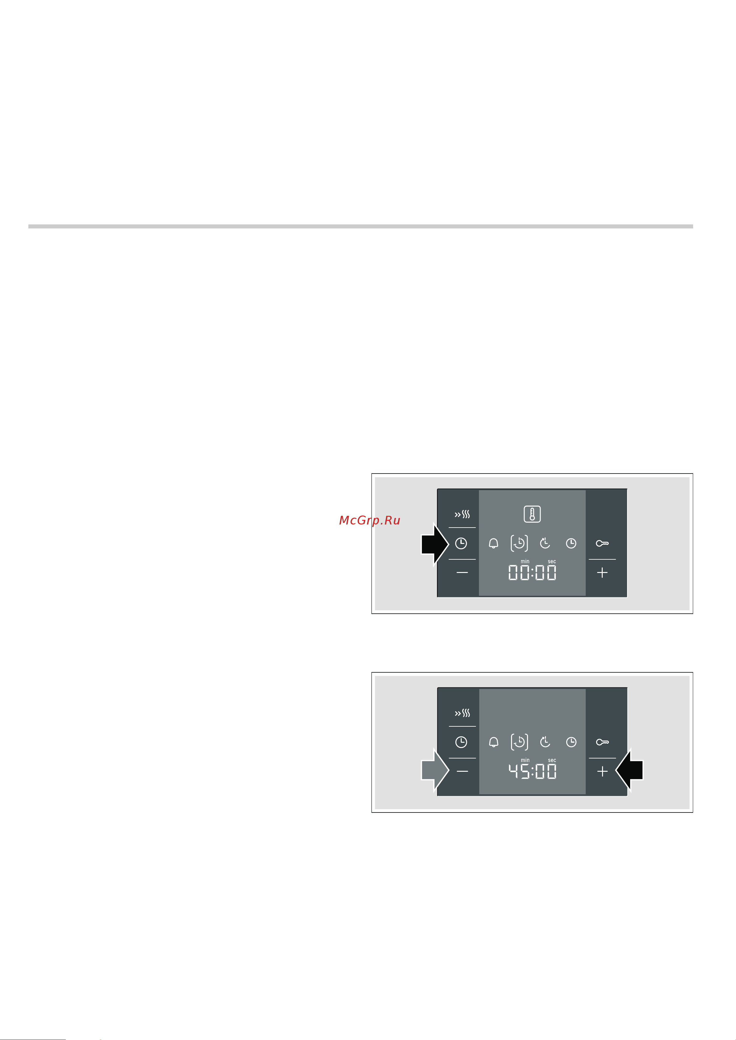 Bosch HBA 63B251 [9/28] Setting the time setting options