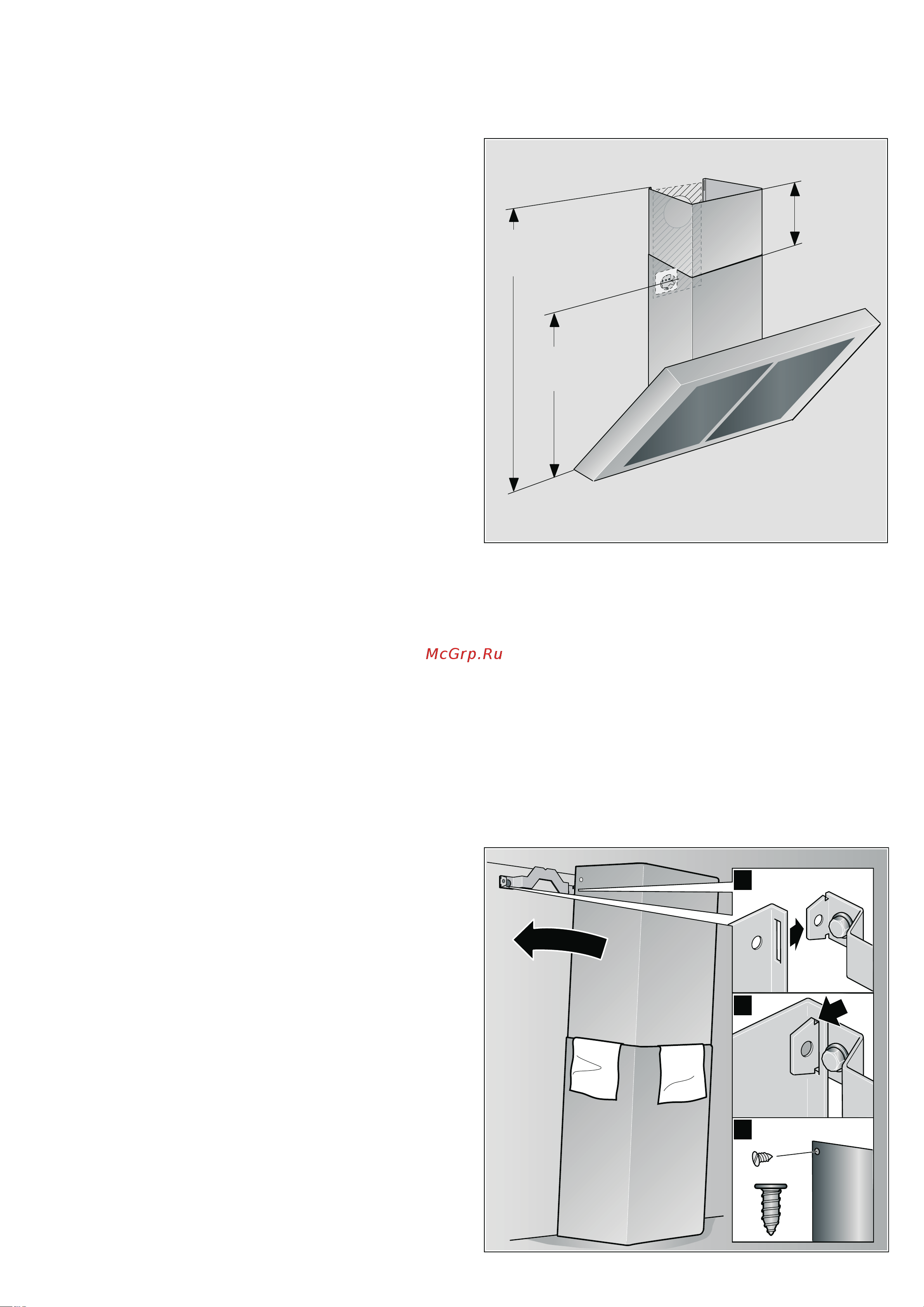 Bosch DWK 06E650 [10/16] Крепление соединений труб