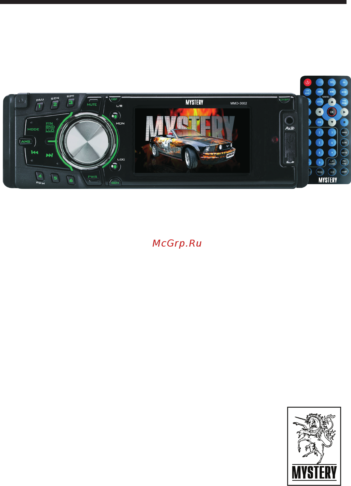 Mystery MMD-3002 Инструкция по эксплуатации онлайн
