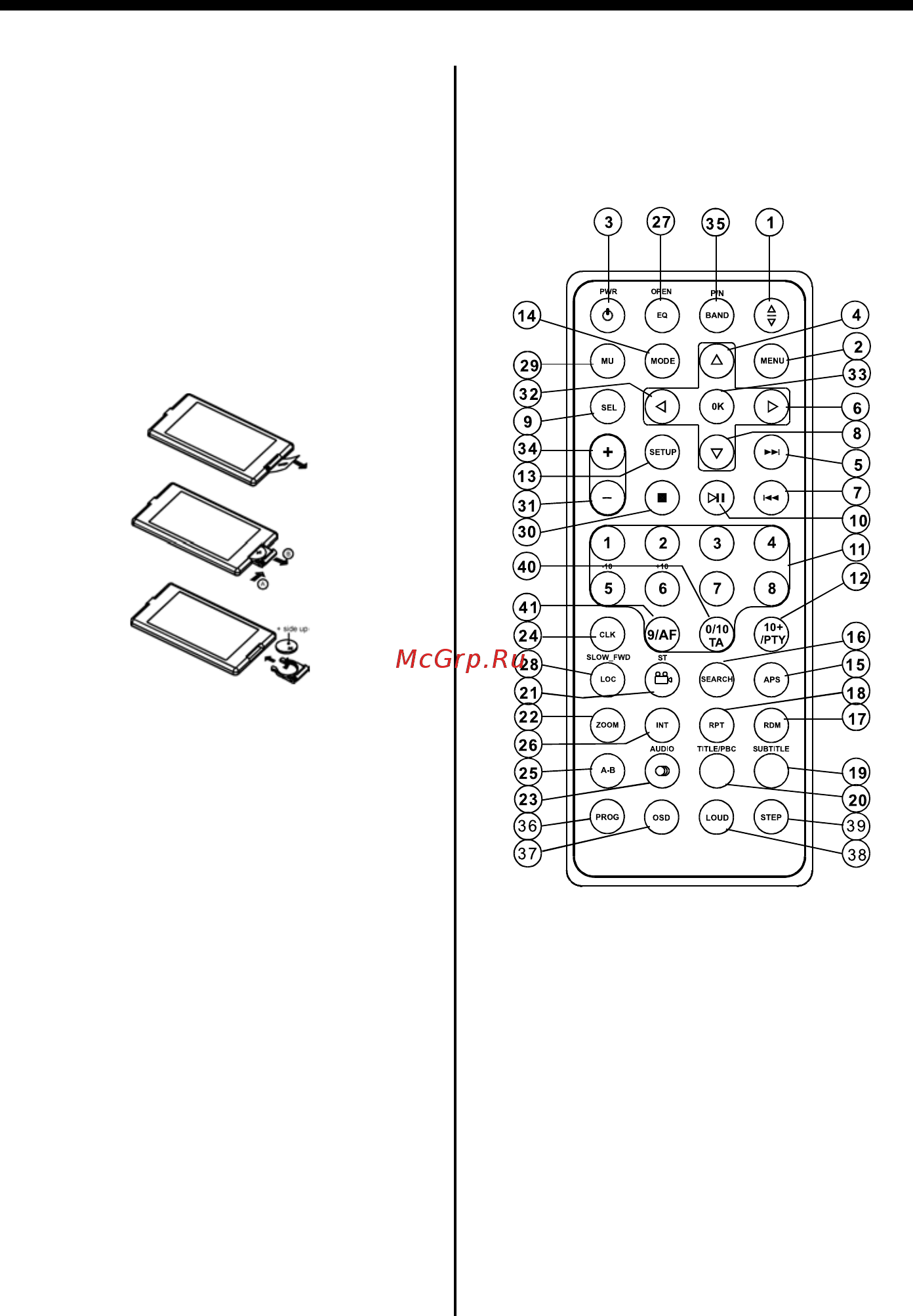 Mystery MMTD-9101 [15/34] Руководство по эксплуатации