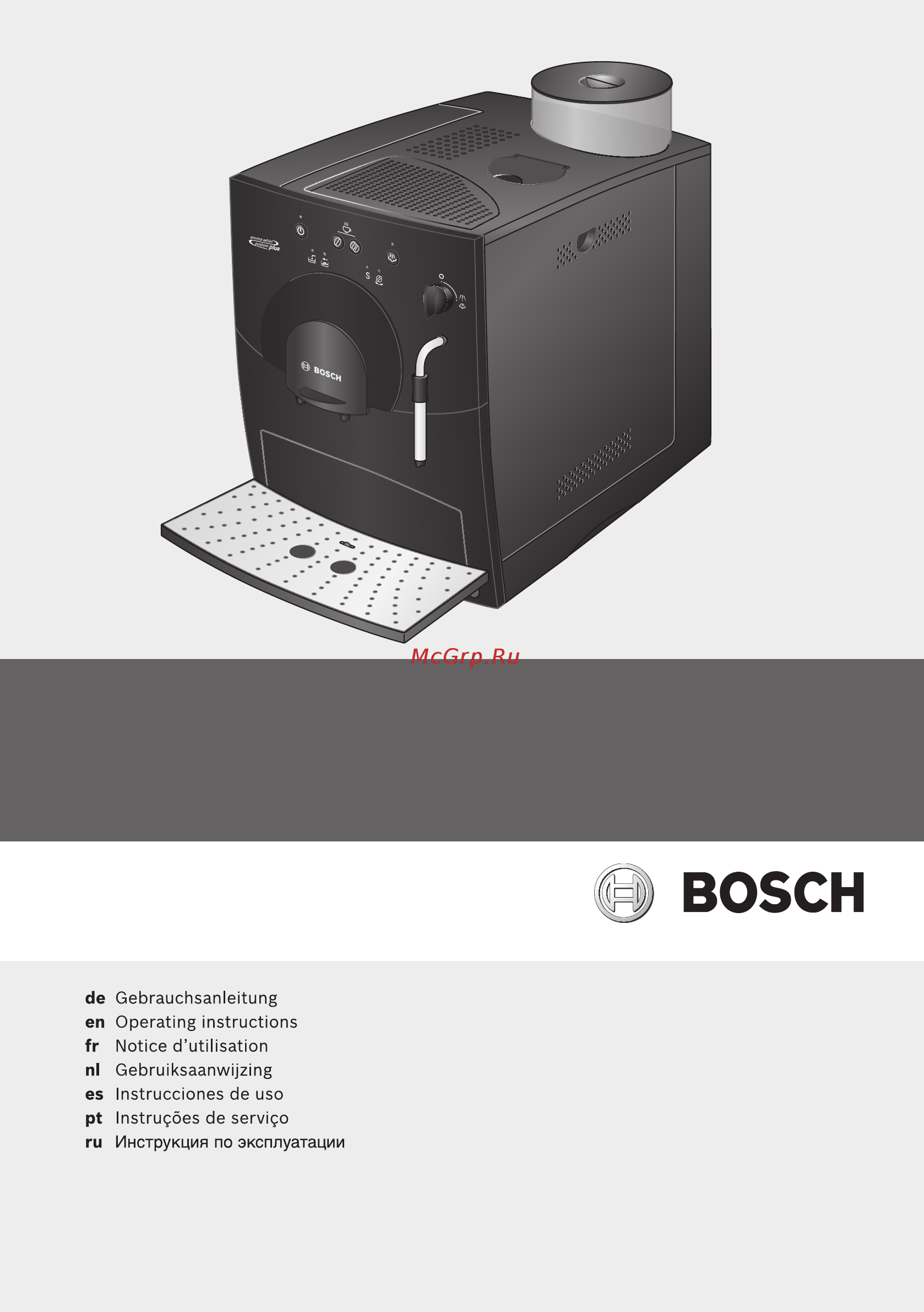 Bosch TCA 5201 Инструкция по эксплуатации онлайн