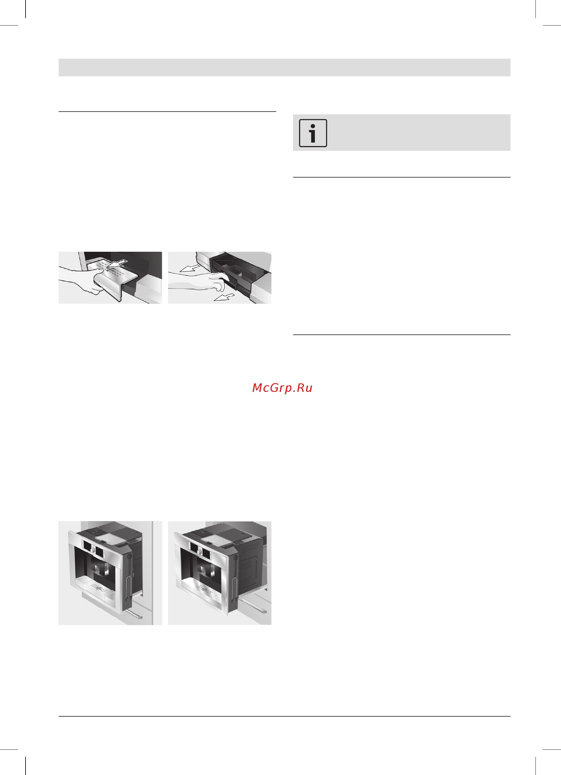 Bosch TCC78K751 [8/94] Messa in esercizio