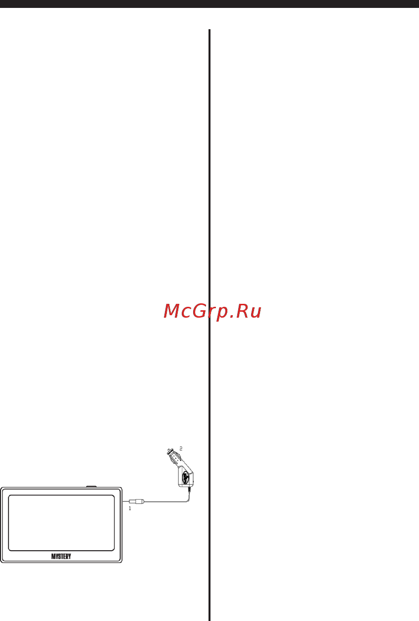 Mystery MNS-500MP [4/15] Подготовка к работе