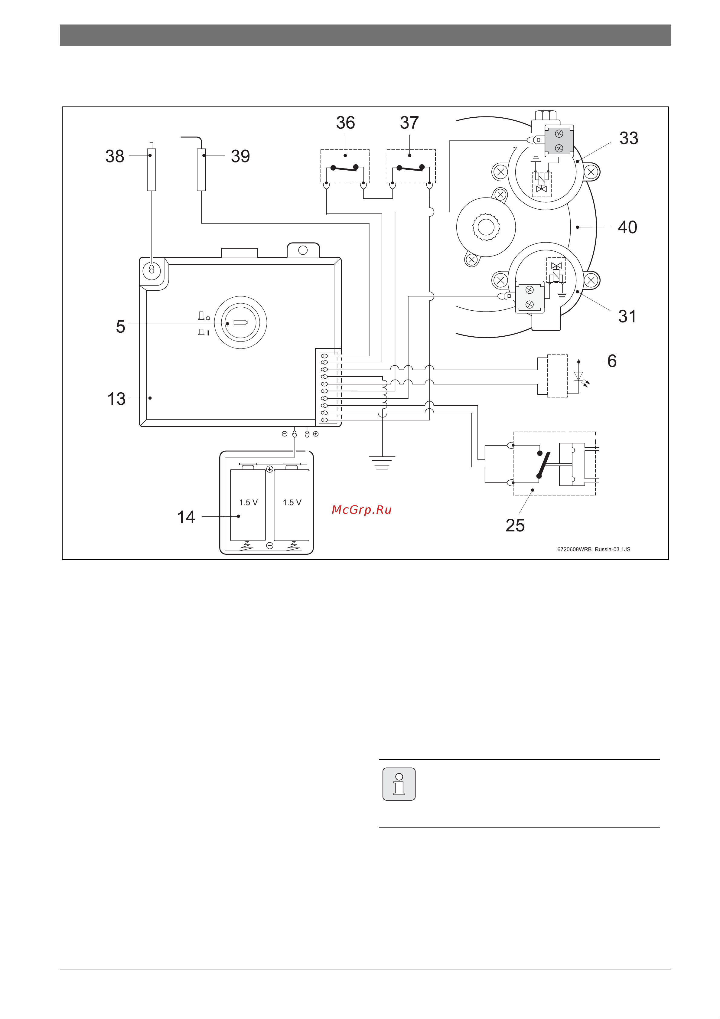 Bosch GWH 10-2 CO B [7/22] Электросхема