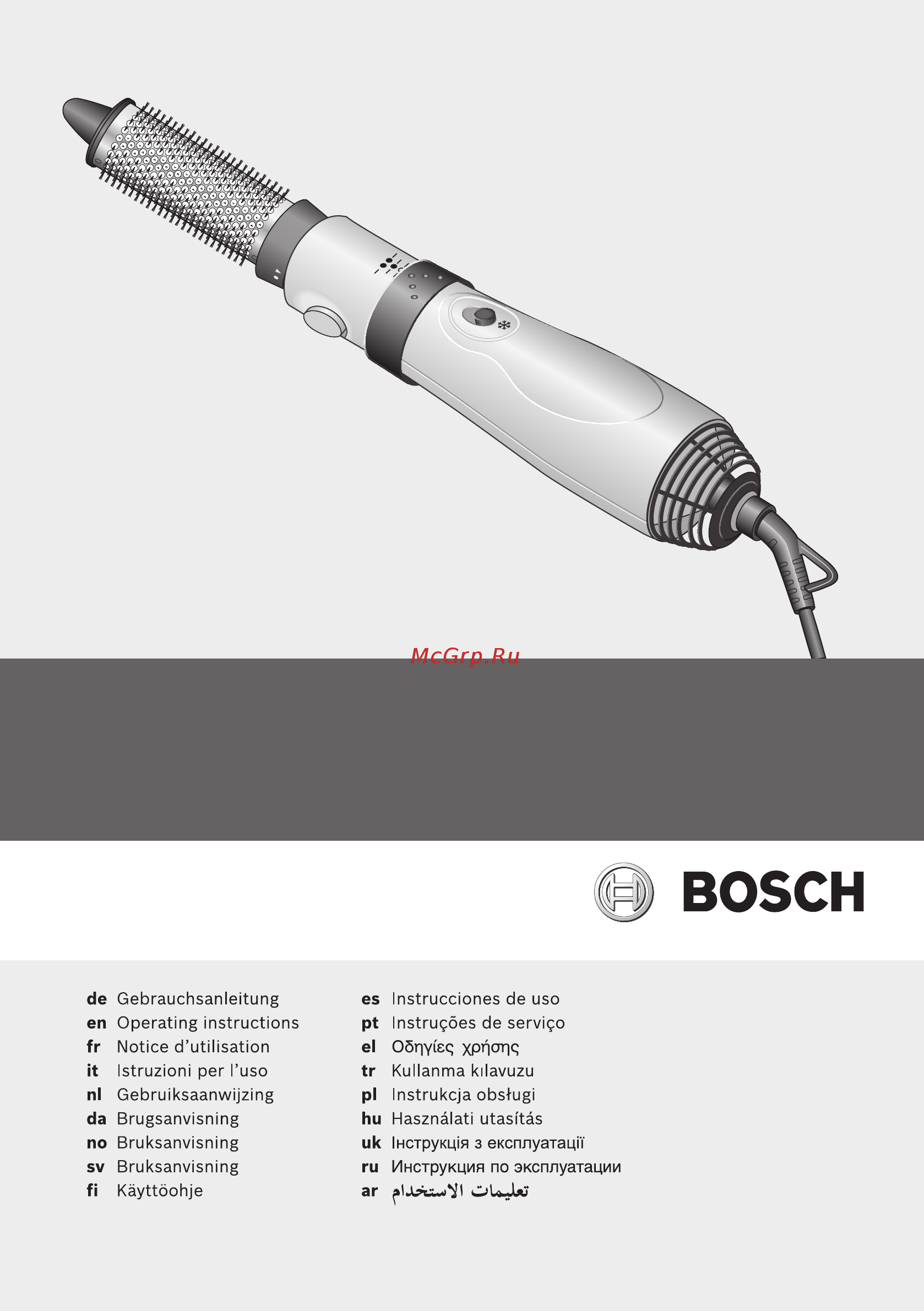 Bosch PHA2204 Инструкция по эксплуатации онлайн
