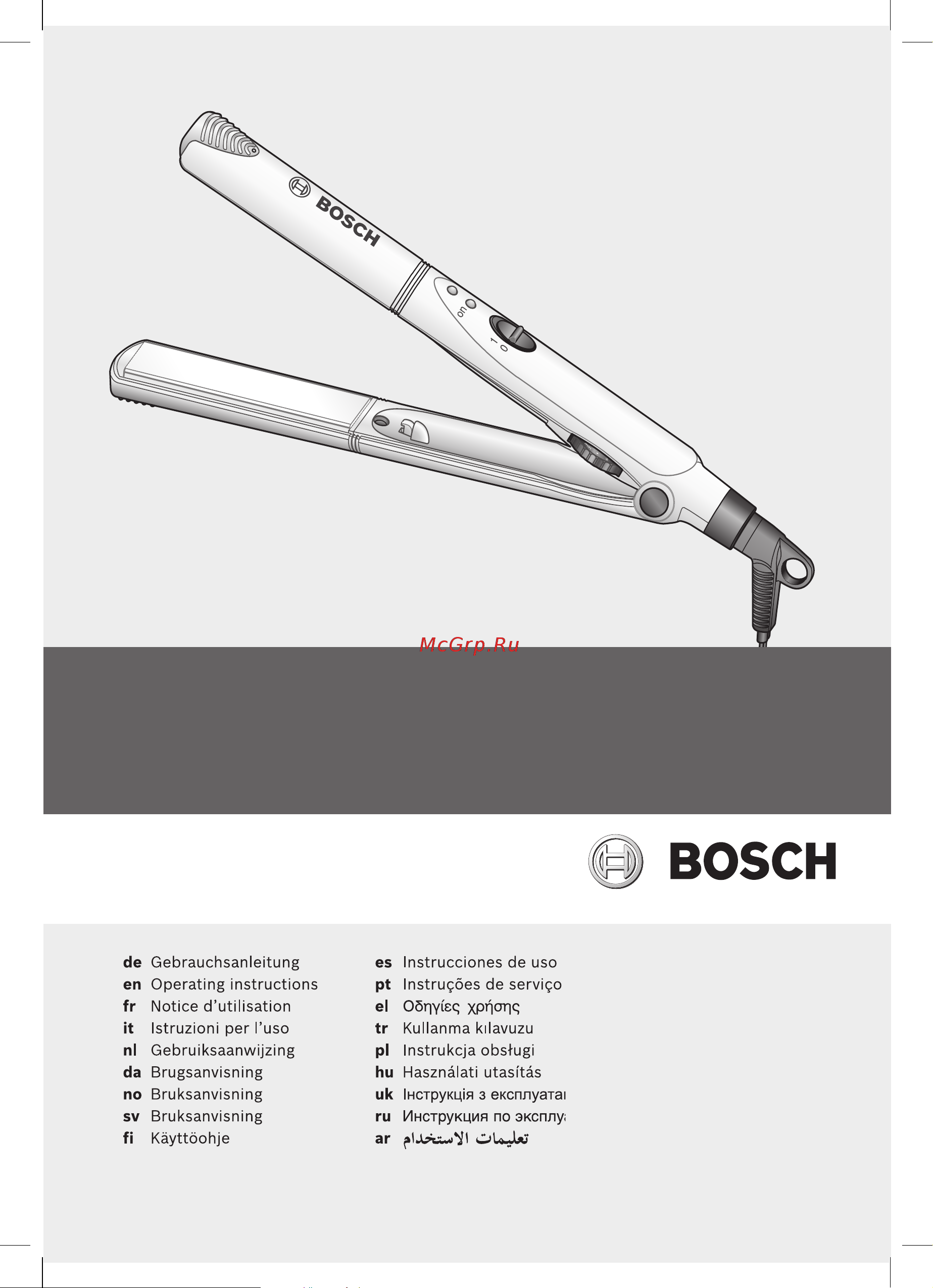 Bosch PHS2105 Инструкция по эксплуатации онлайн