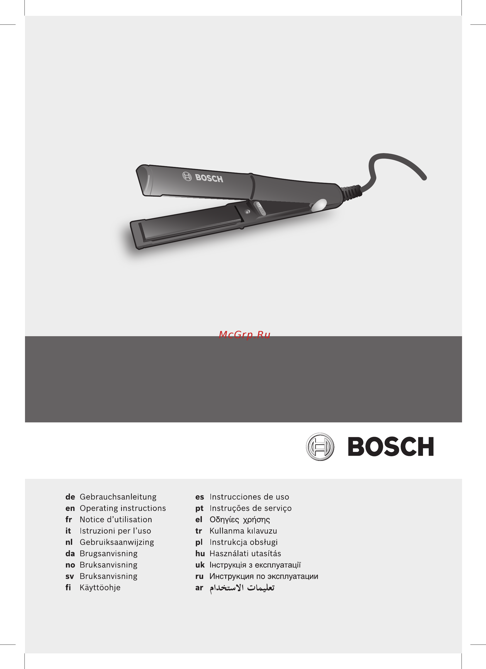 Bosch PHS3651 Инструкция по эксплуатации онлайн