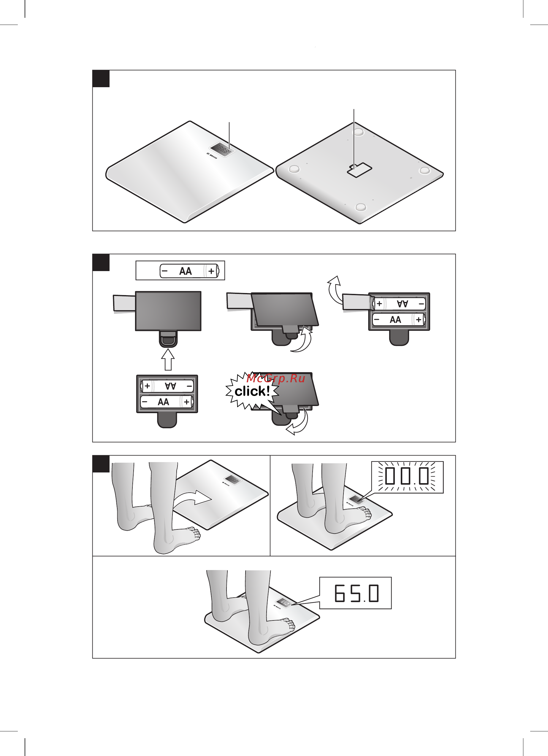 Bosch PPW 3105 Инструкция по эксплуатации онлайн [3/50] 4905