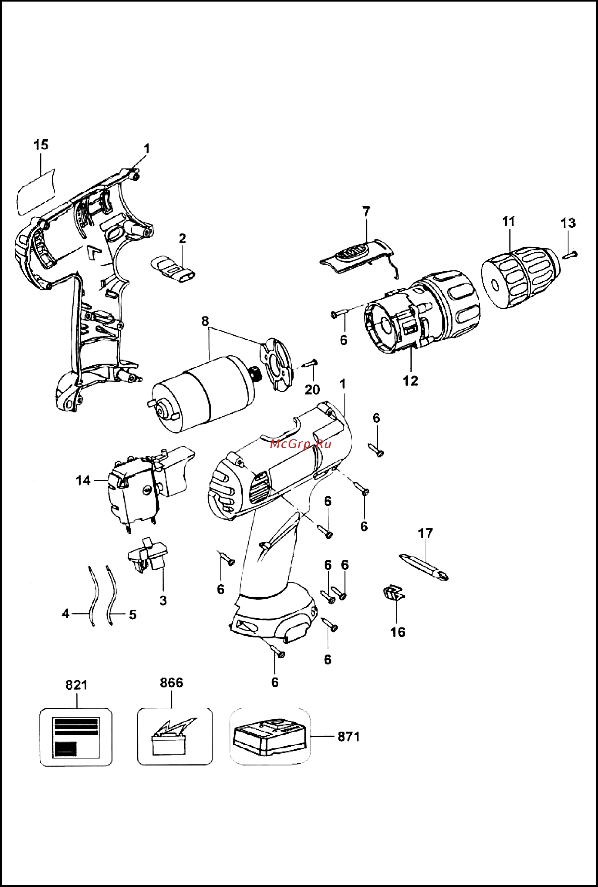 Dewalt DC740KAT Инструкция по эксплуатации онлайн [22/28] 5210