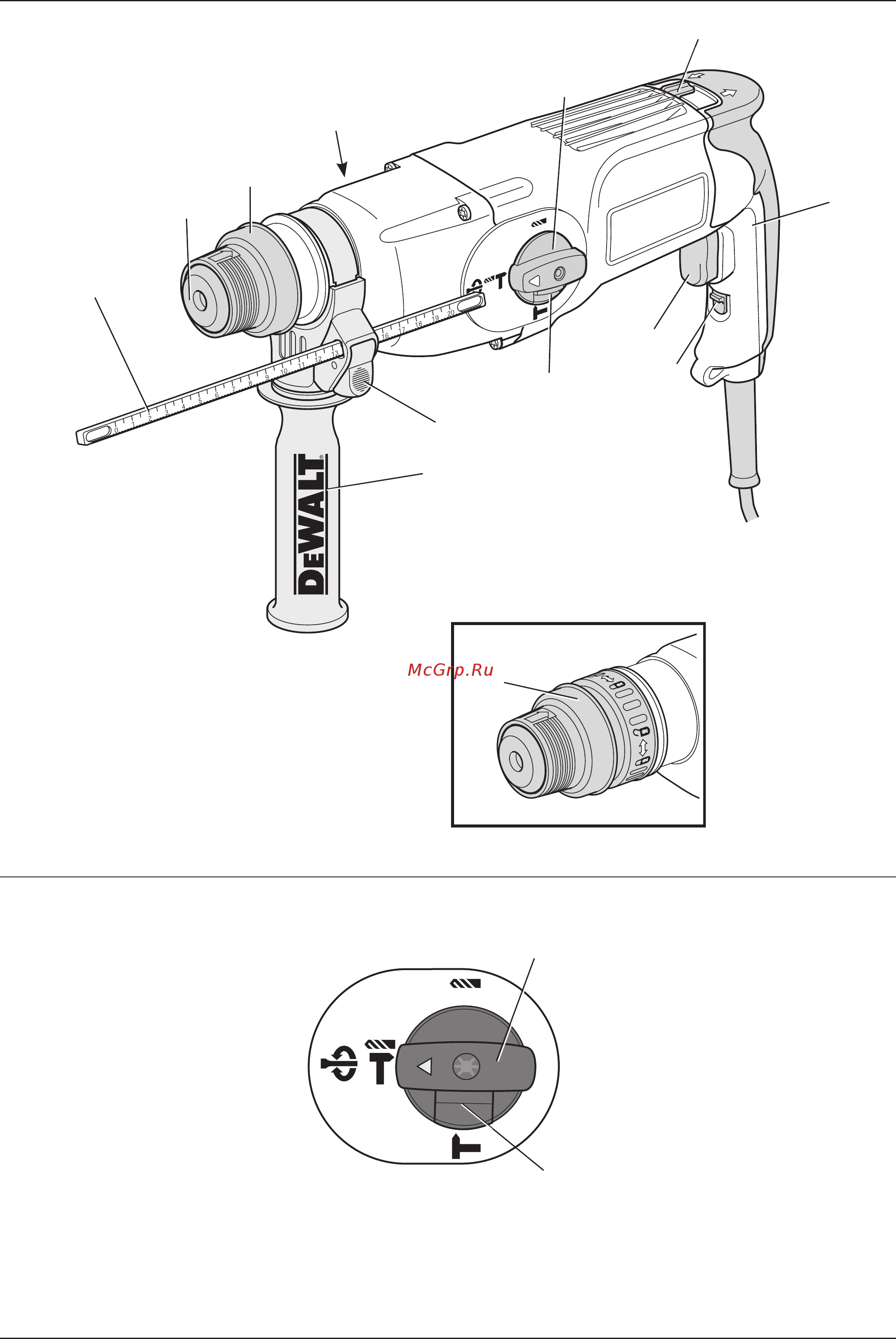Dewalt D 25123 K Инструкция по эксплуатации онлайн [2/20] 5259