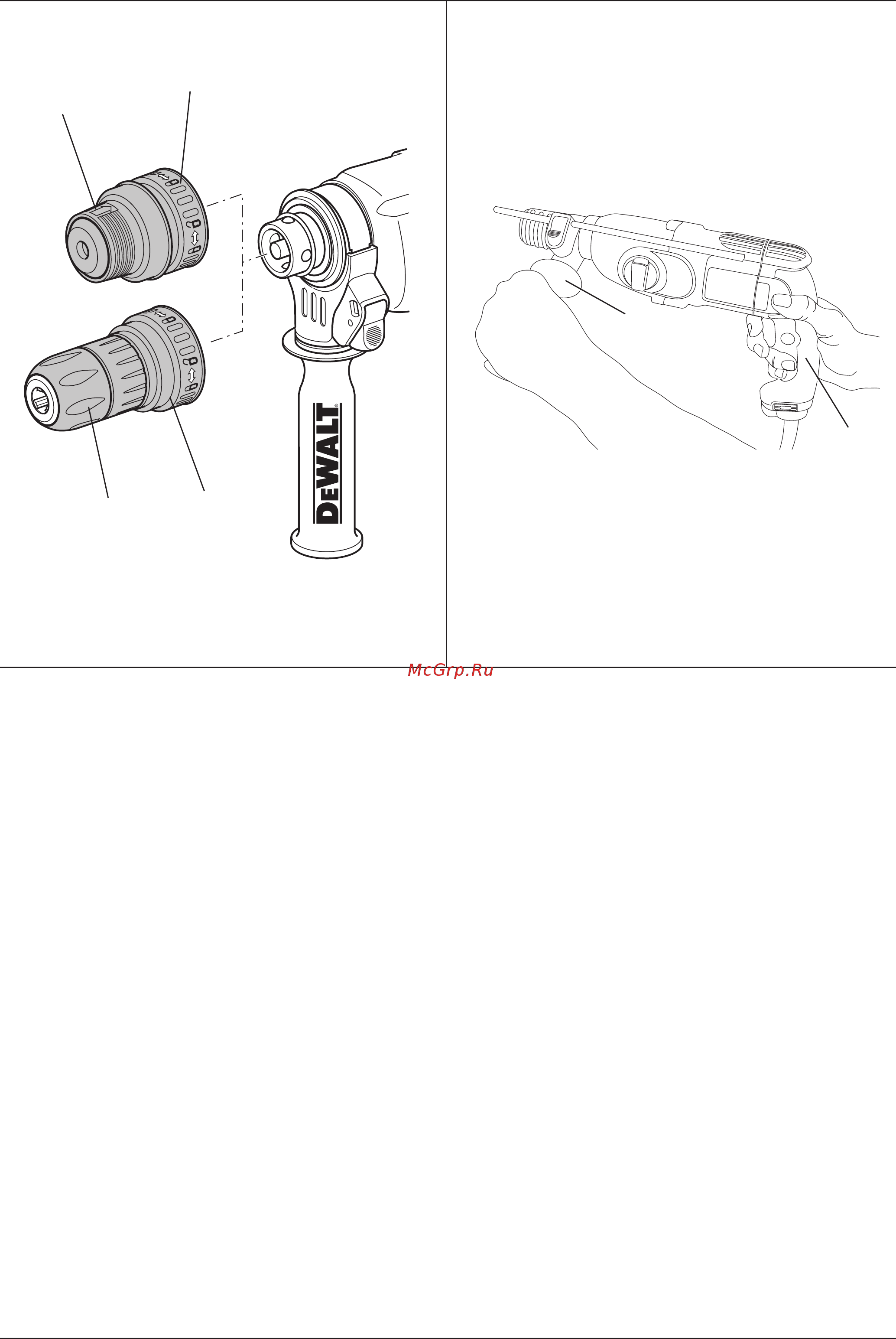 Dewalt D 25123 K Инструкция по эксплуатации онлайн [4/20] 5259