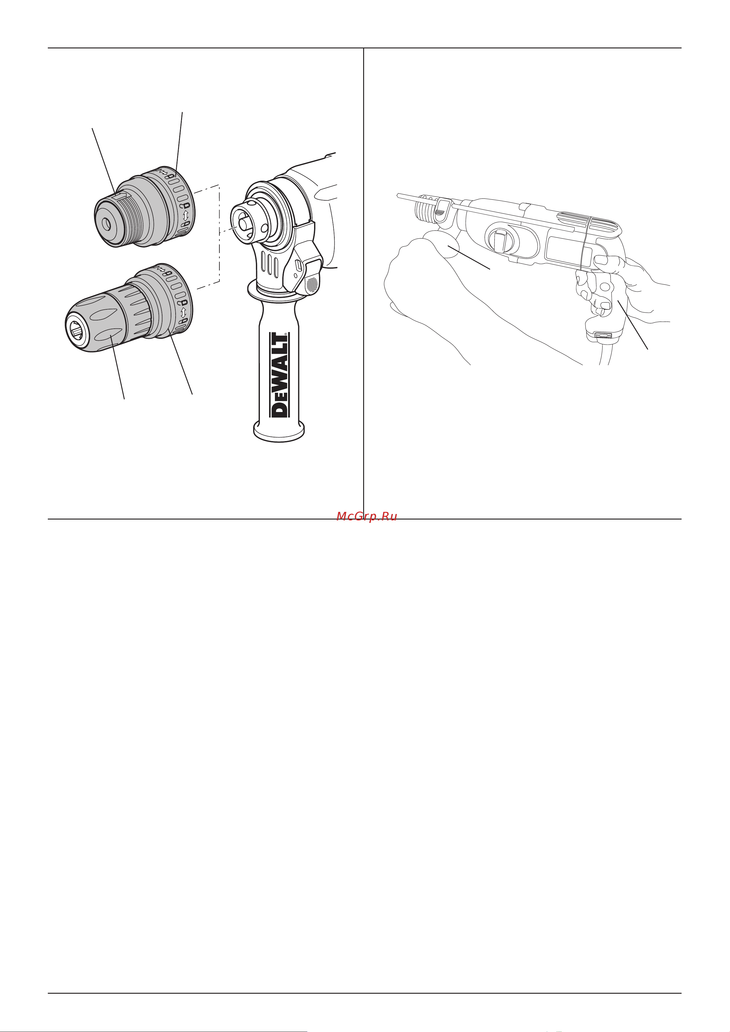 Dewalt D 25124 K Инструкция по эксплуатации онлайн [4/20] 5270