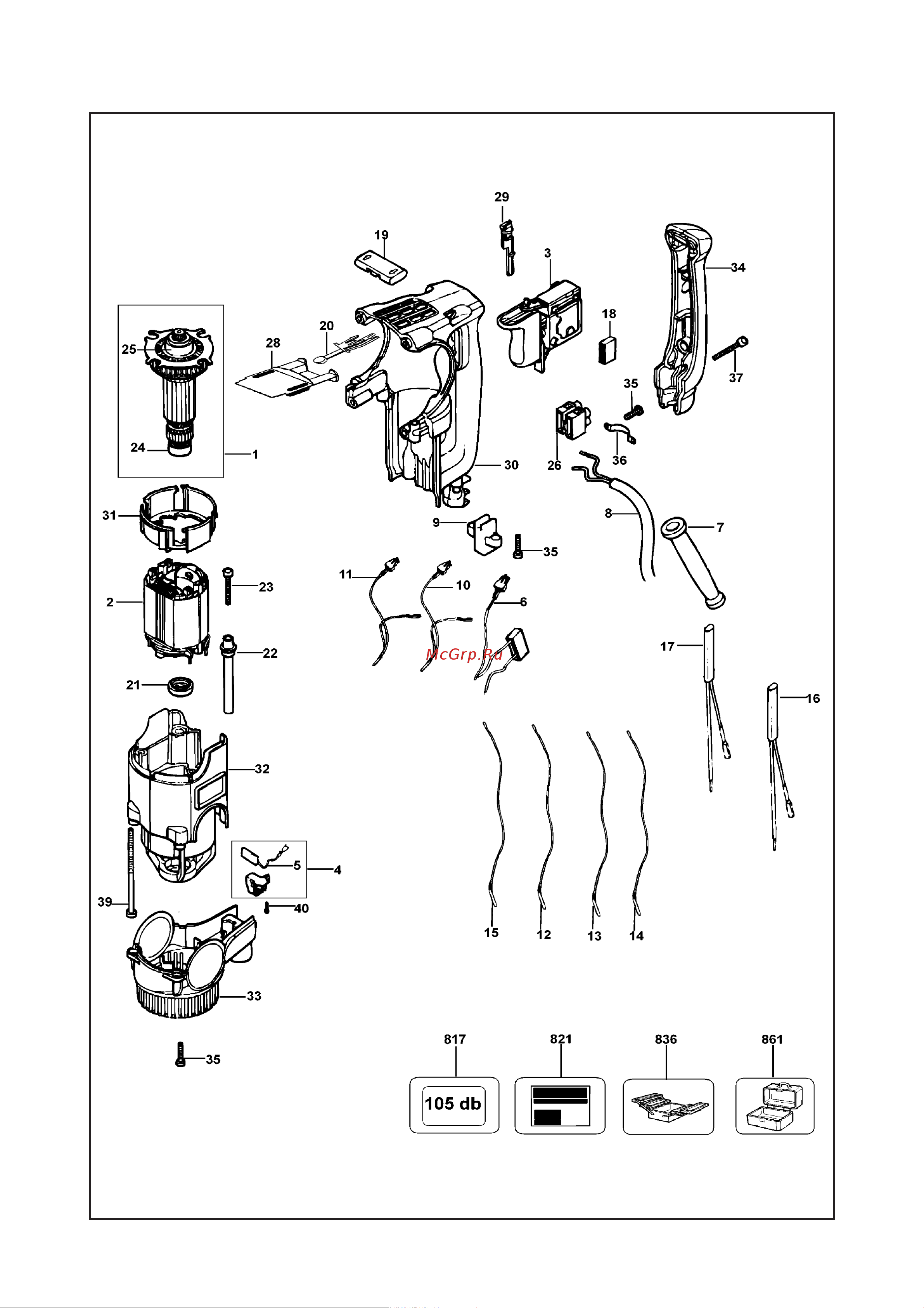 Dewalt D 25324 K Инструкция по эксплуатации онлайн [20/20] 5309