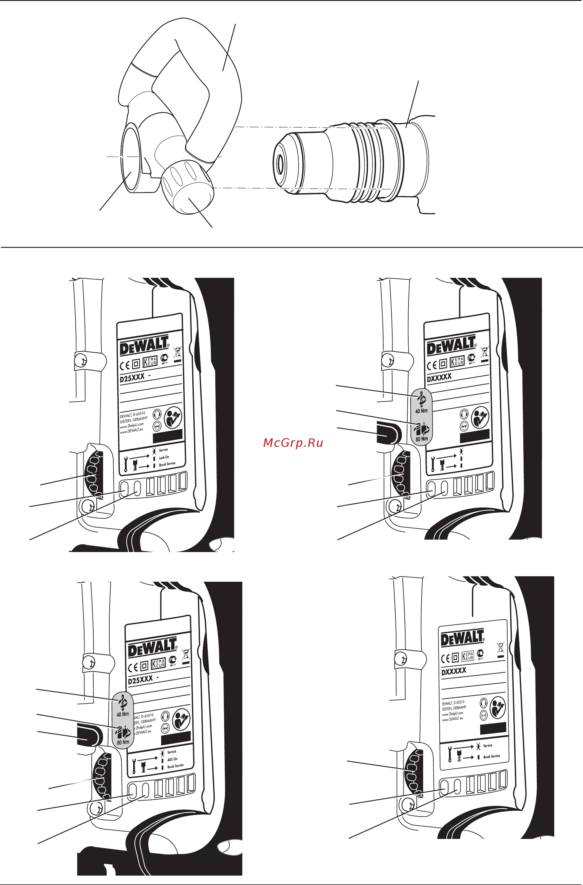Dewalt D 25602 K Инструкция по эксплуатации онлайн [4/24] 5364
