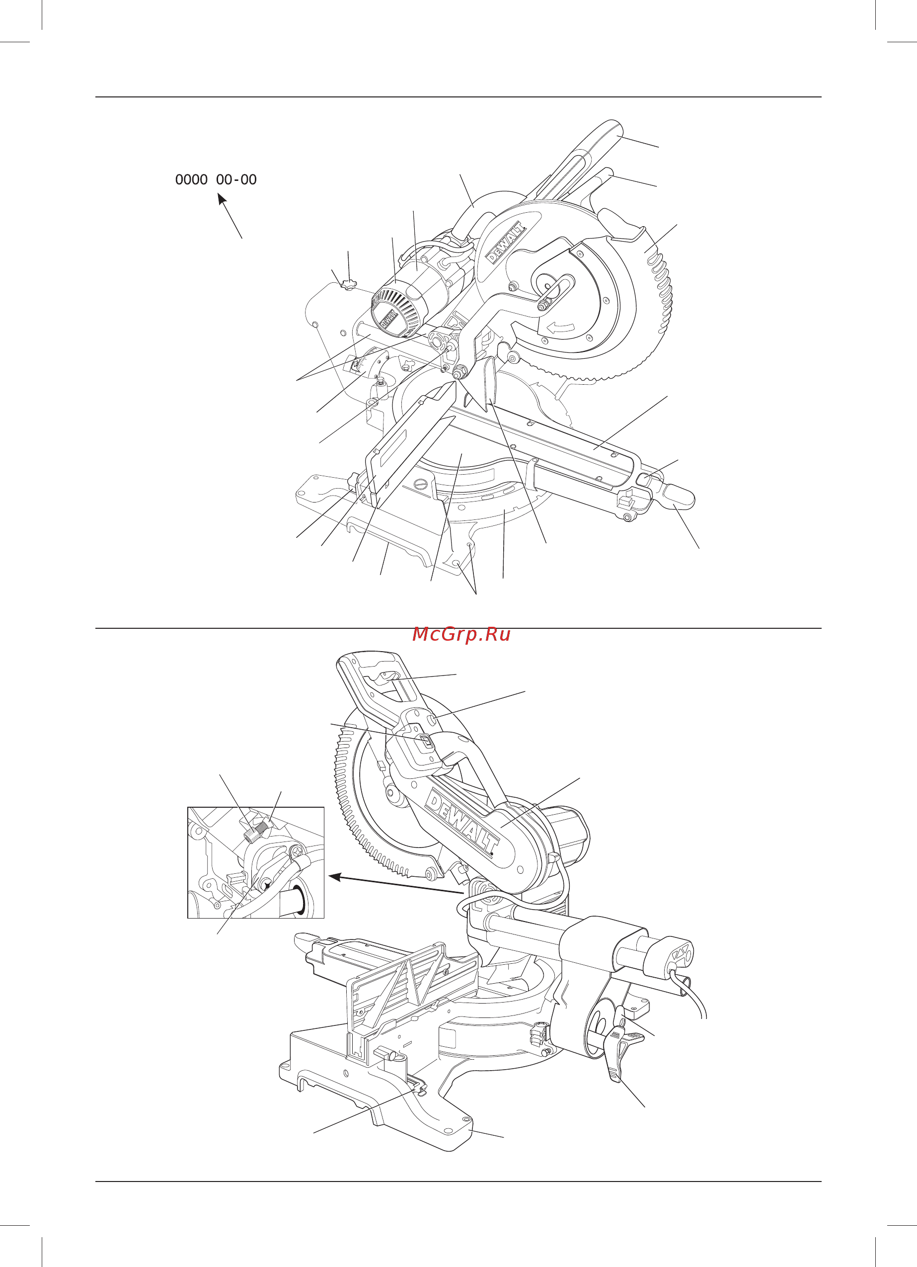 Dewalt DWS780 Инструкция по эксплуатации онлайн [2/36] 5440
