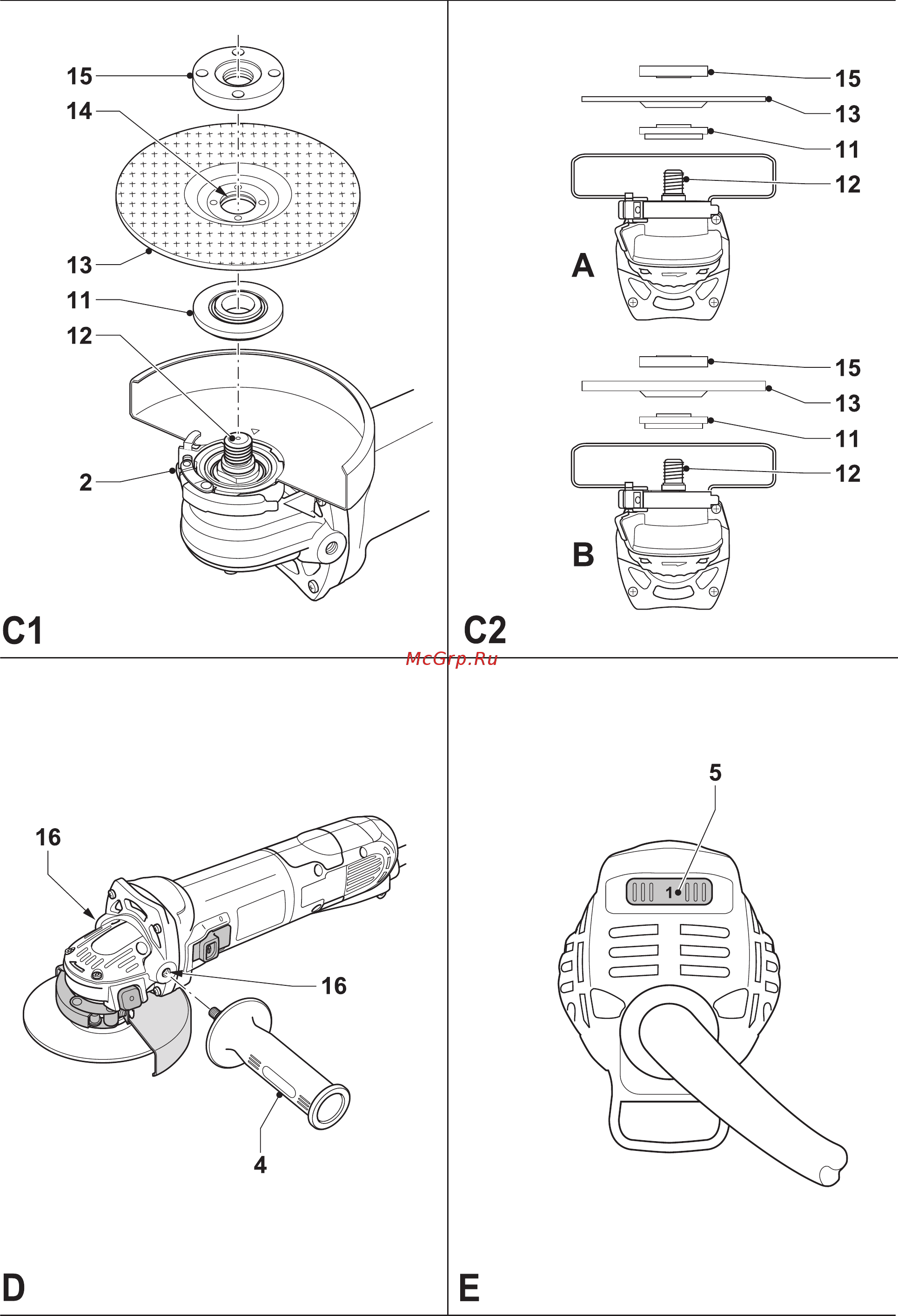Dewalt D28133 Инструкция по эксплуатации онлайн [3/16] 5575