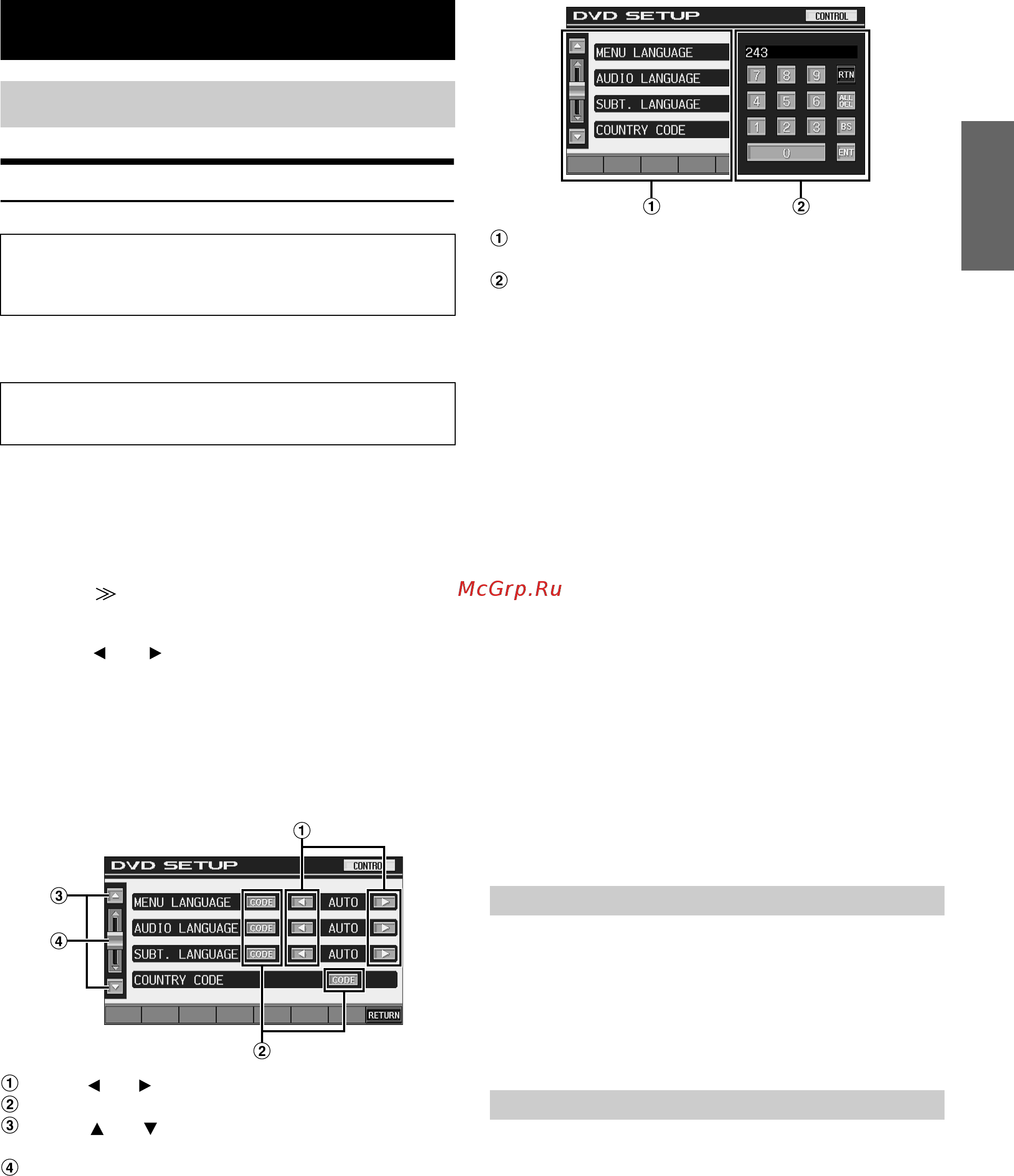 Alpine IVA-D310R [30/82] Dvd setup