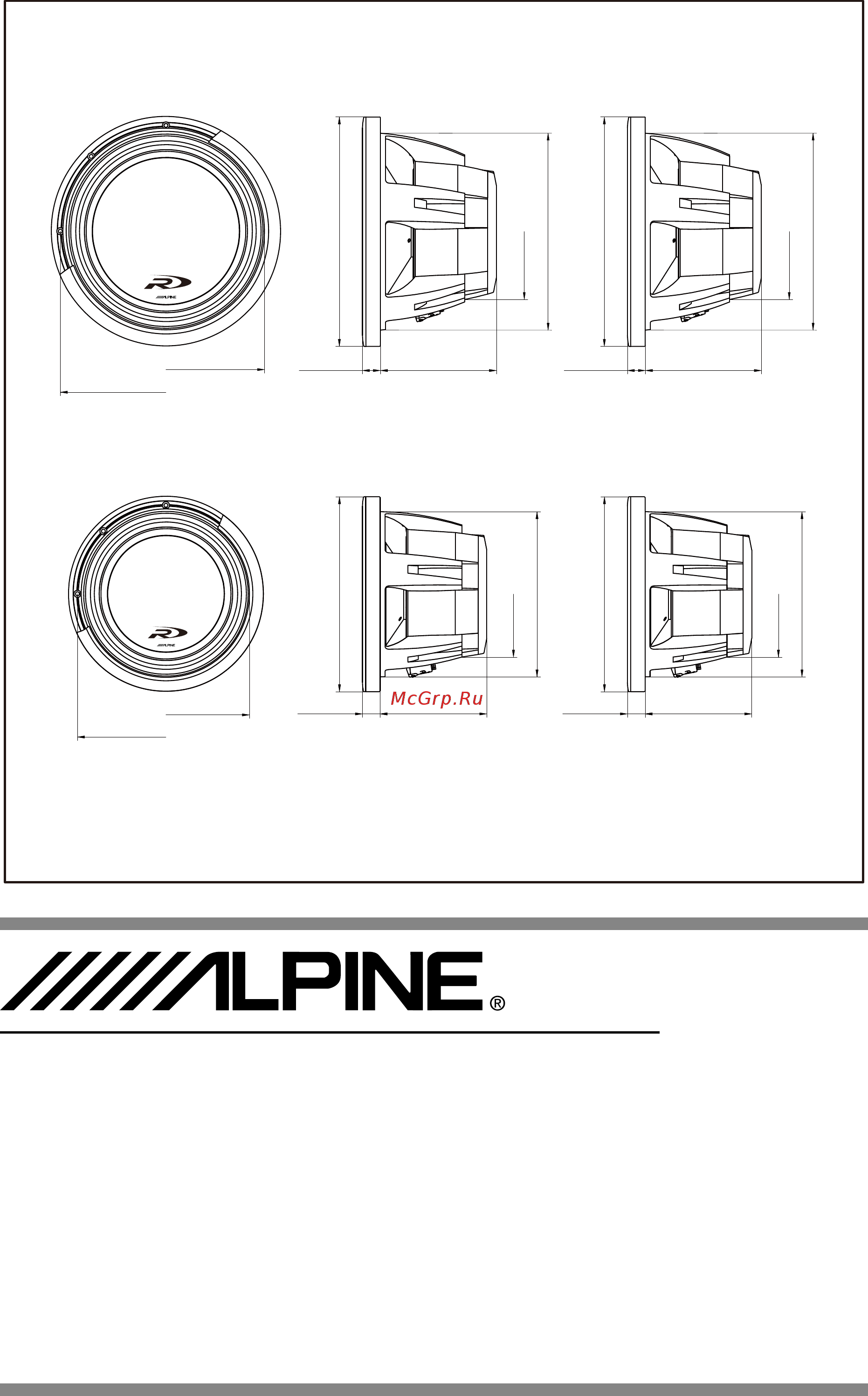 Alpine SWR-1023D [6/6] Alpine electronics of australia pty ltd 6 8 fiveways boulevarde keysborough victoria 3173 australia tel 61 3 9769 0000