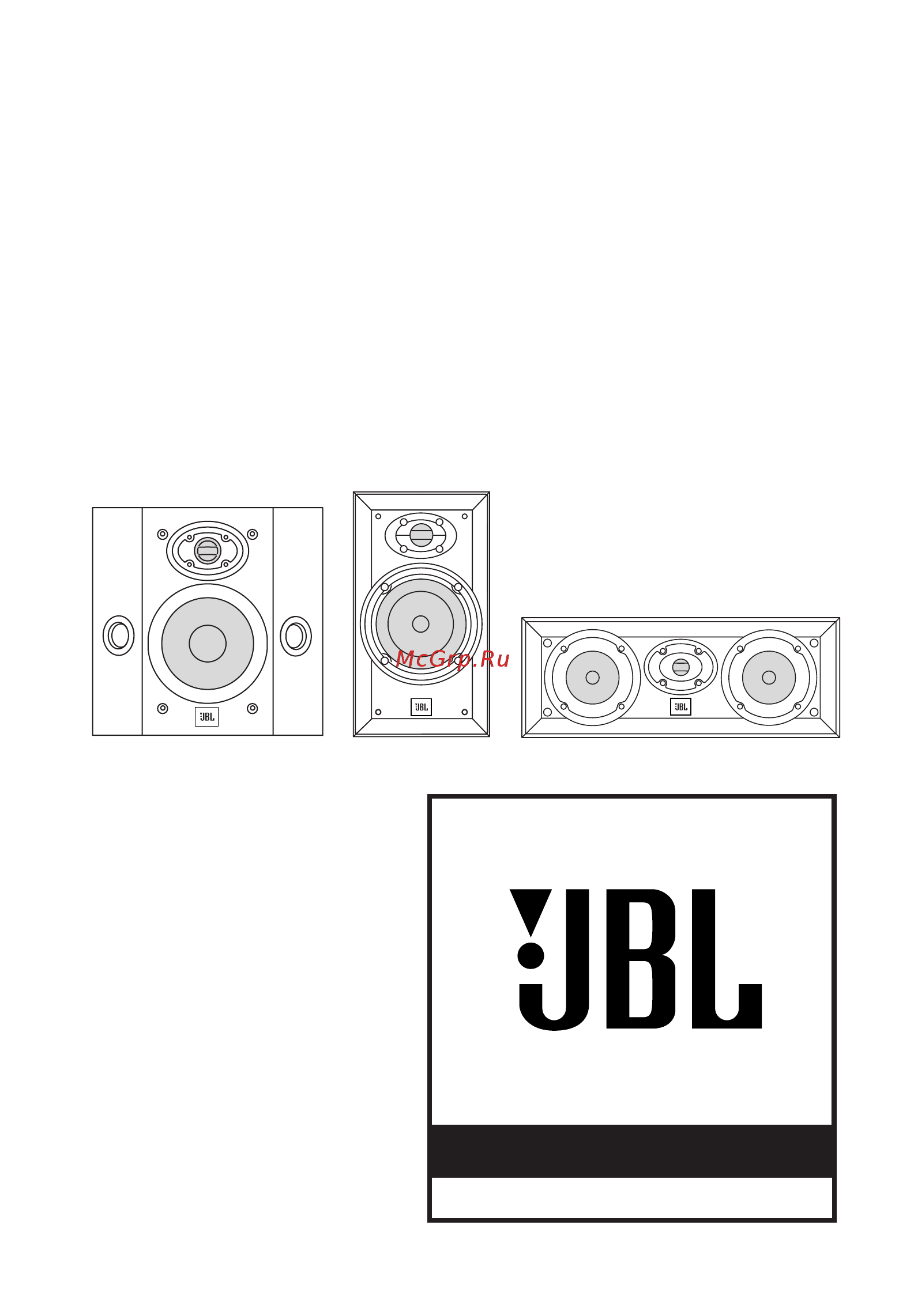 JBL EC 25 Инструкция по эксплуатации онлайн