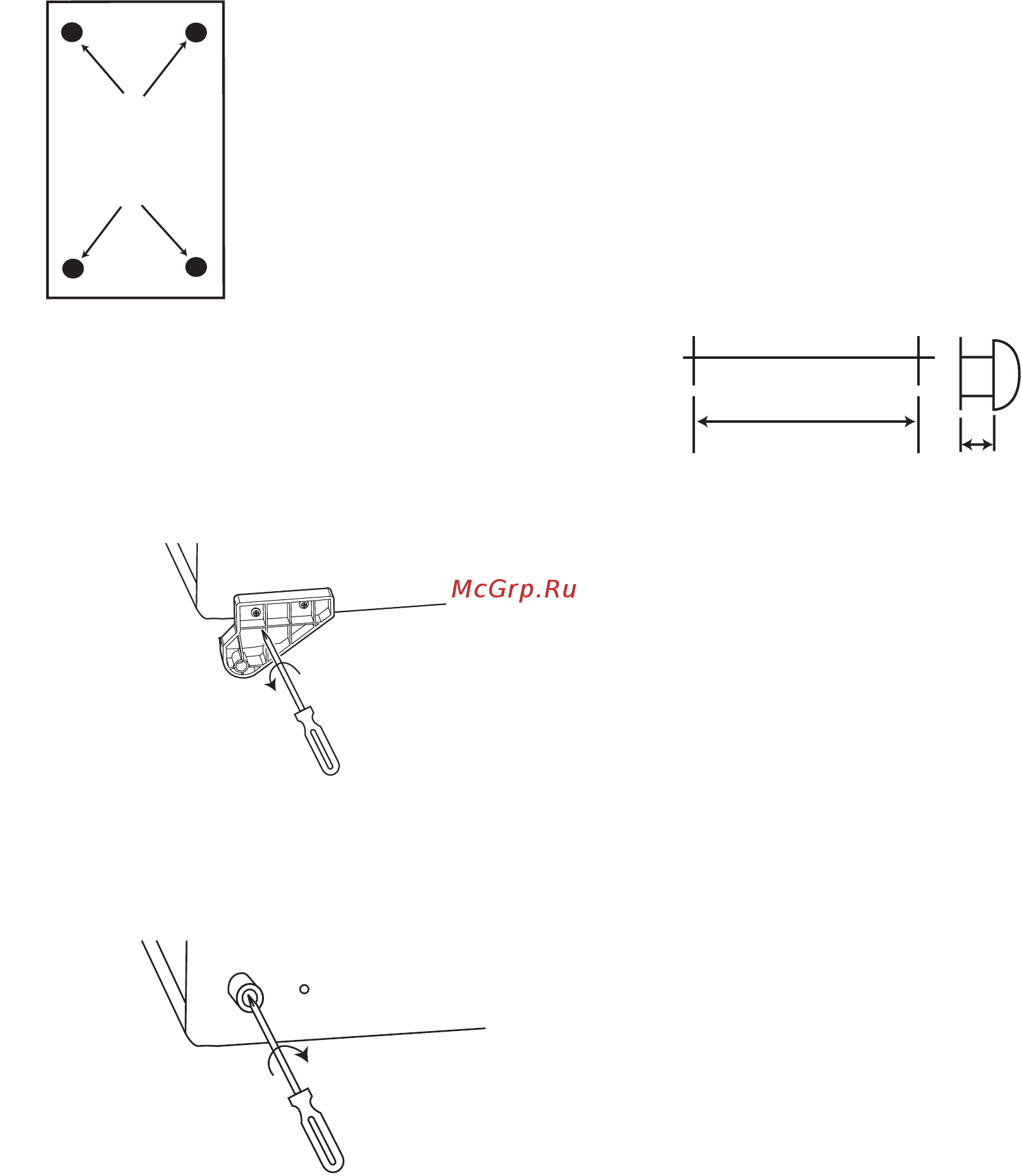 JBL ES25C [3/6] Changing the feet