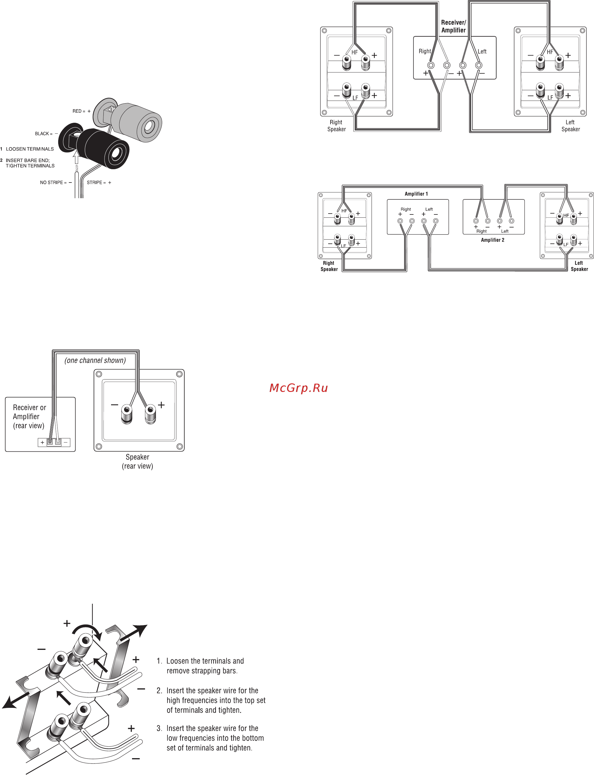 JBL ES25C [4/6] Bi wiring