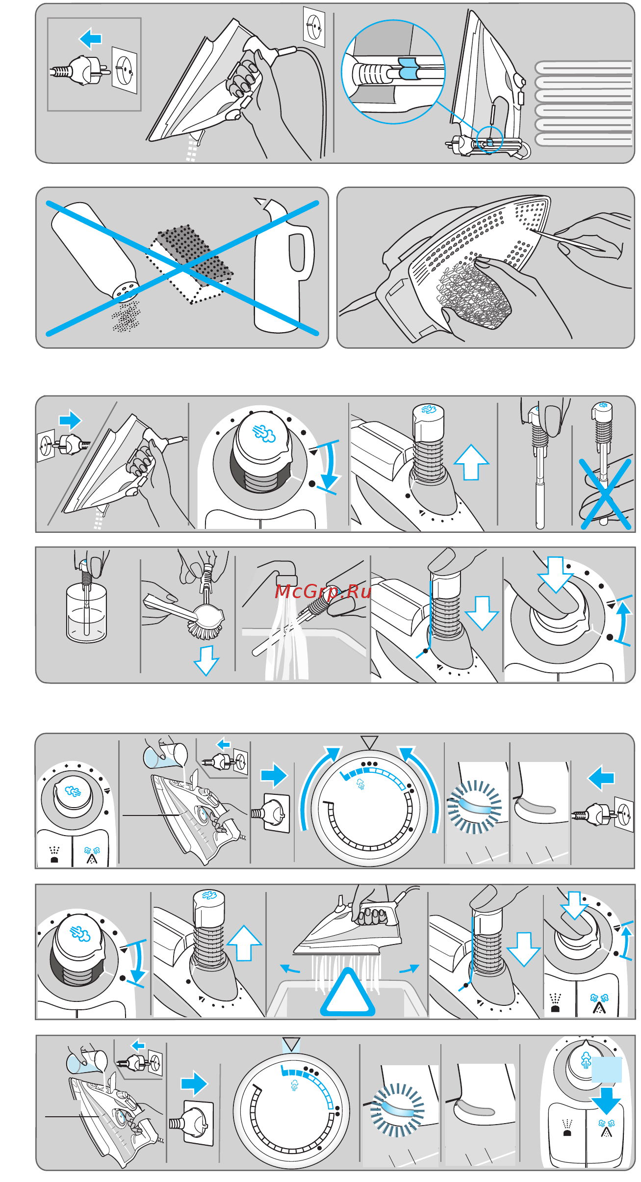 Braun TexStyle 7 720 Инструкция по эксплуатации онлайн [5/70] 7296