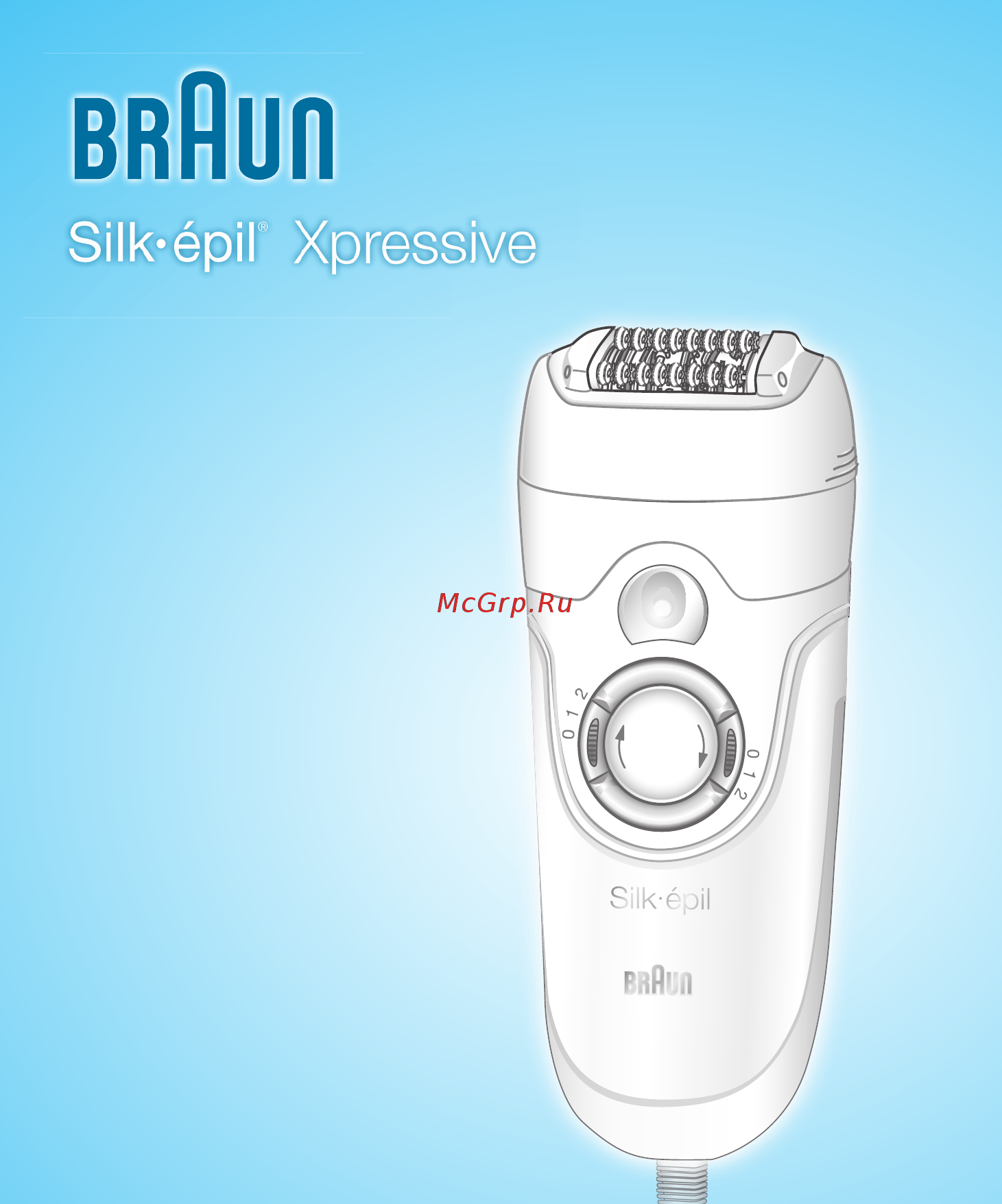 Braun 7280 Silk-epil Xpressive Инструкция по эксплуатации онлайн