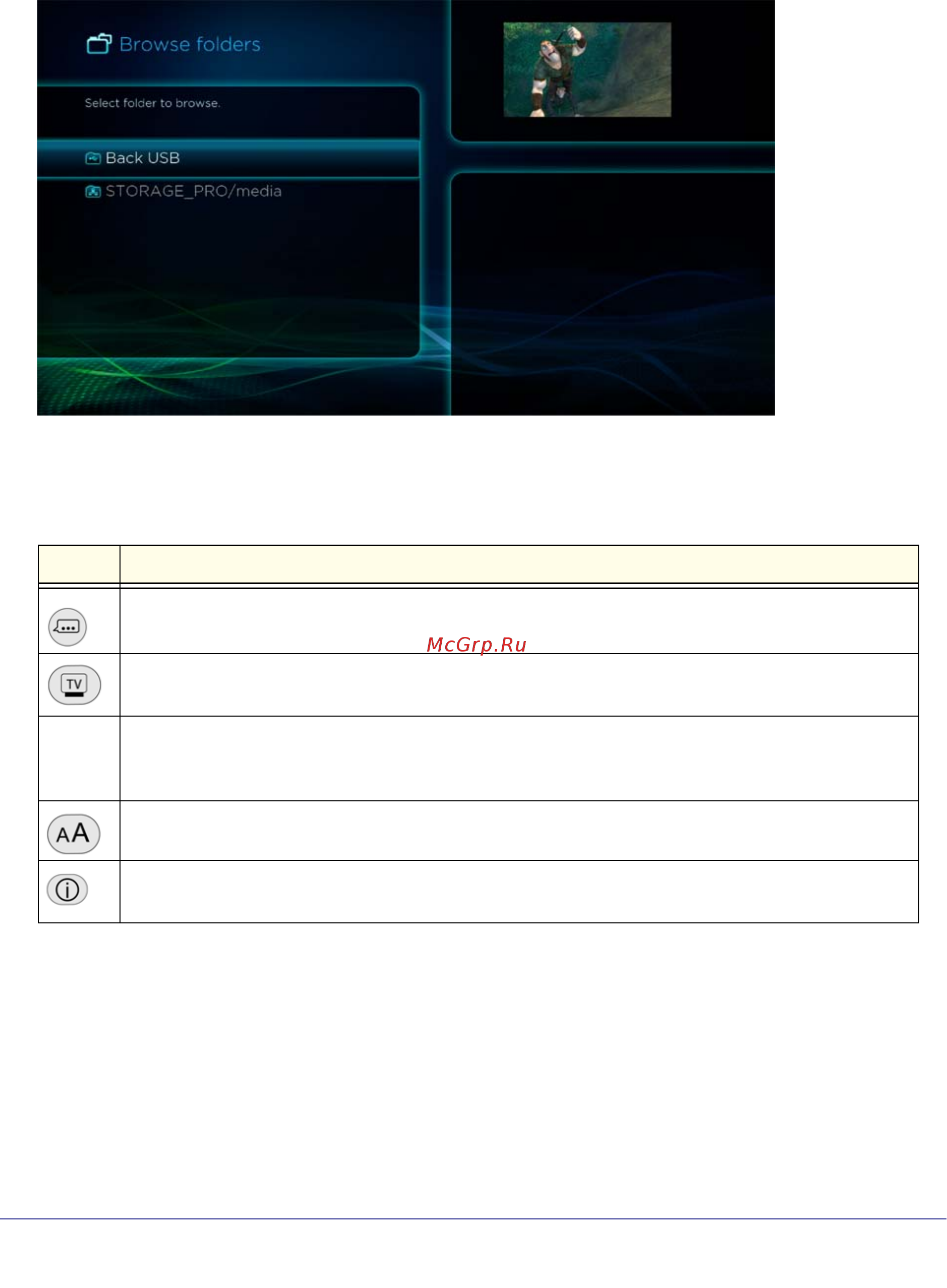Netgear NTV550 [17/71] Browse folders