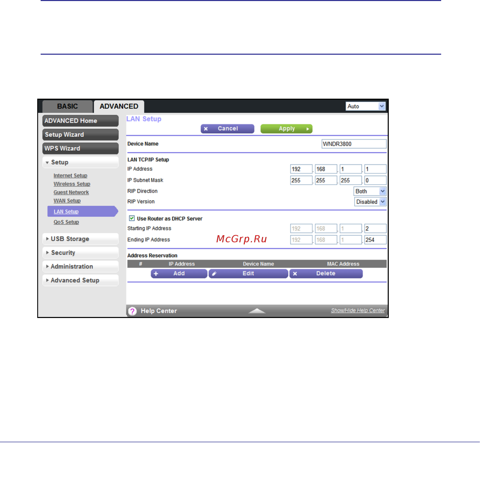 Netgear WNDR3800 [39/131] Lan setup