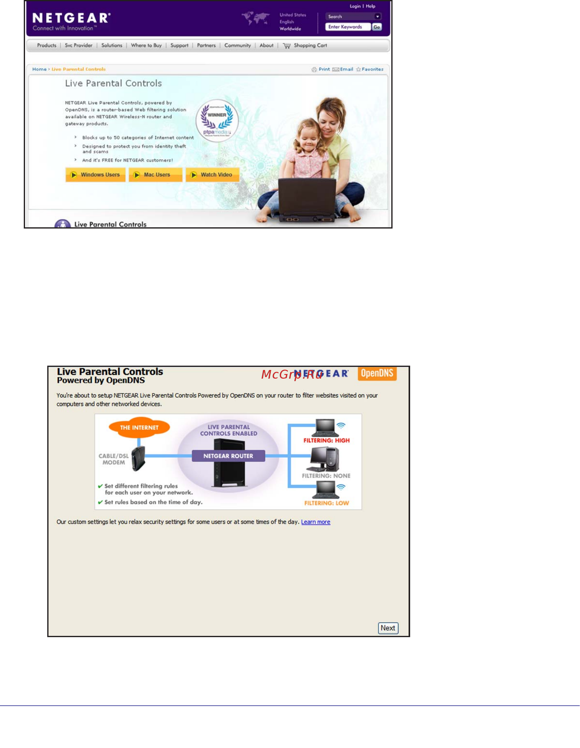Netgear R6300 [23/127] Parental controls