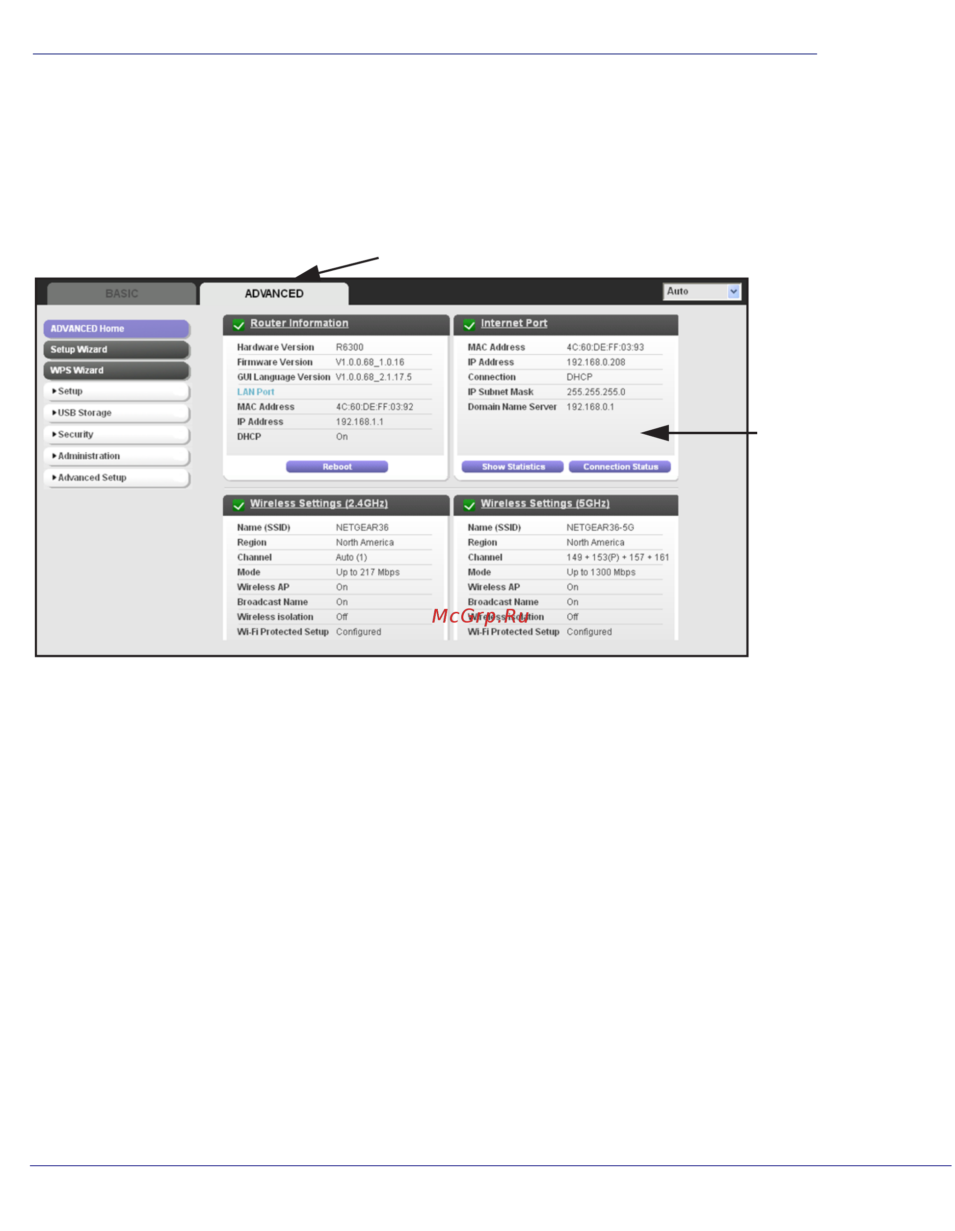 Netgear R6300 [31/127] Specifying custom settings