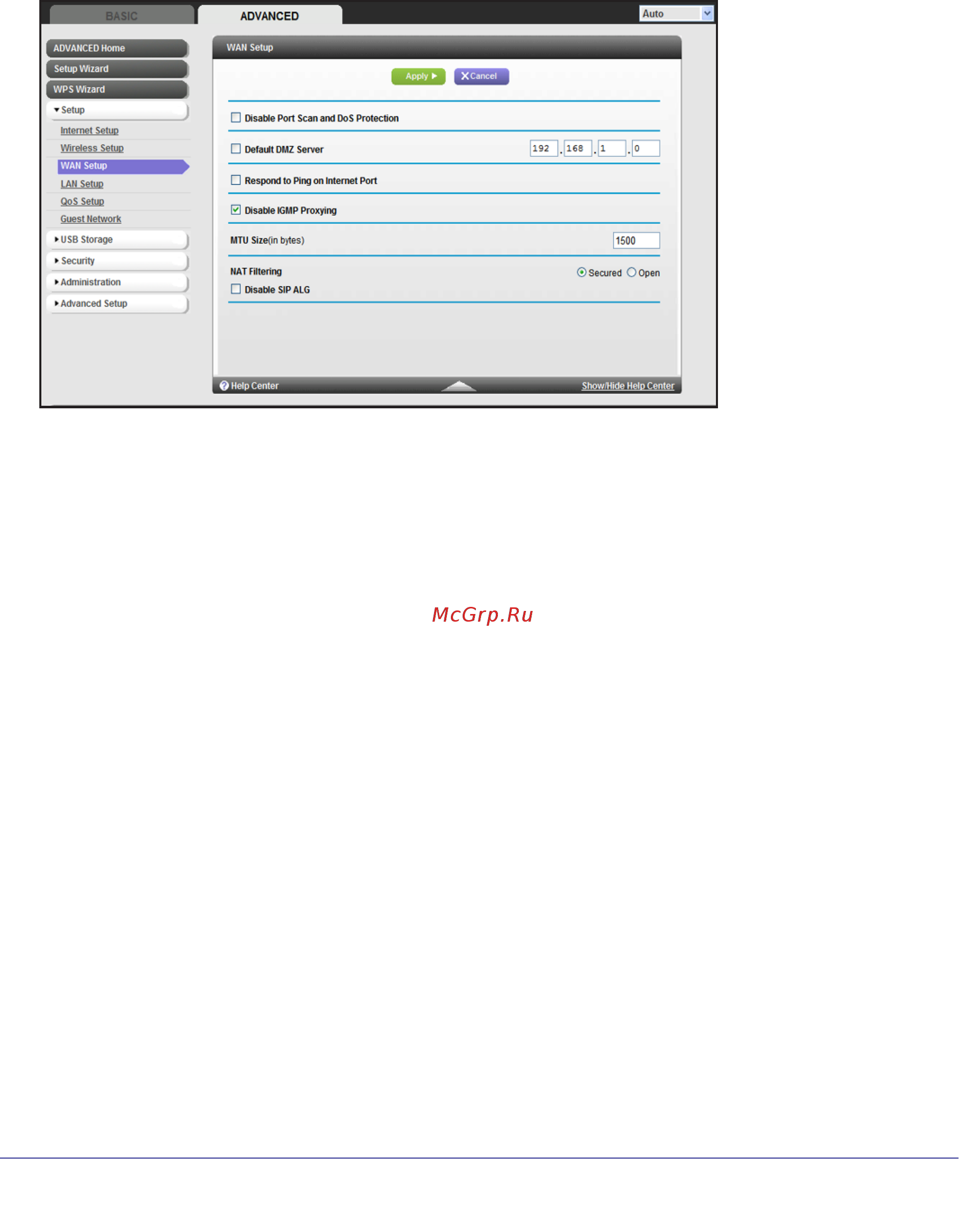 Netgear R6300 [35/127] Wan setup