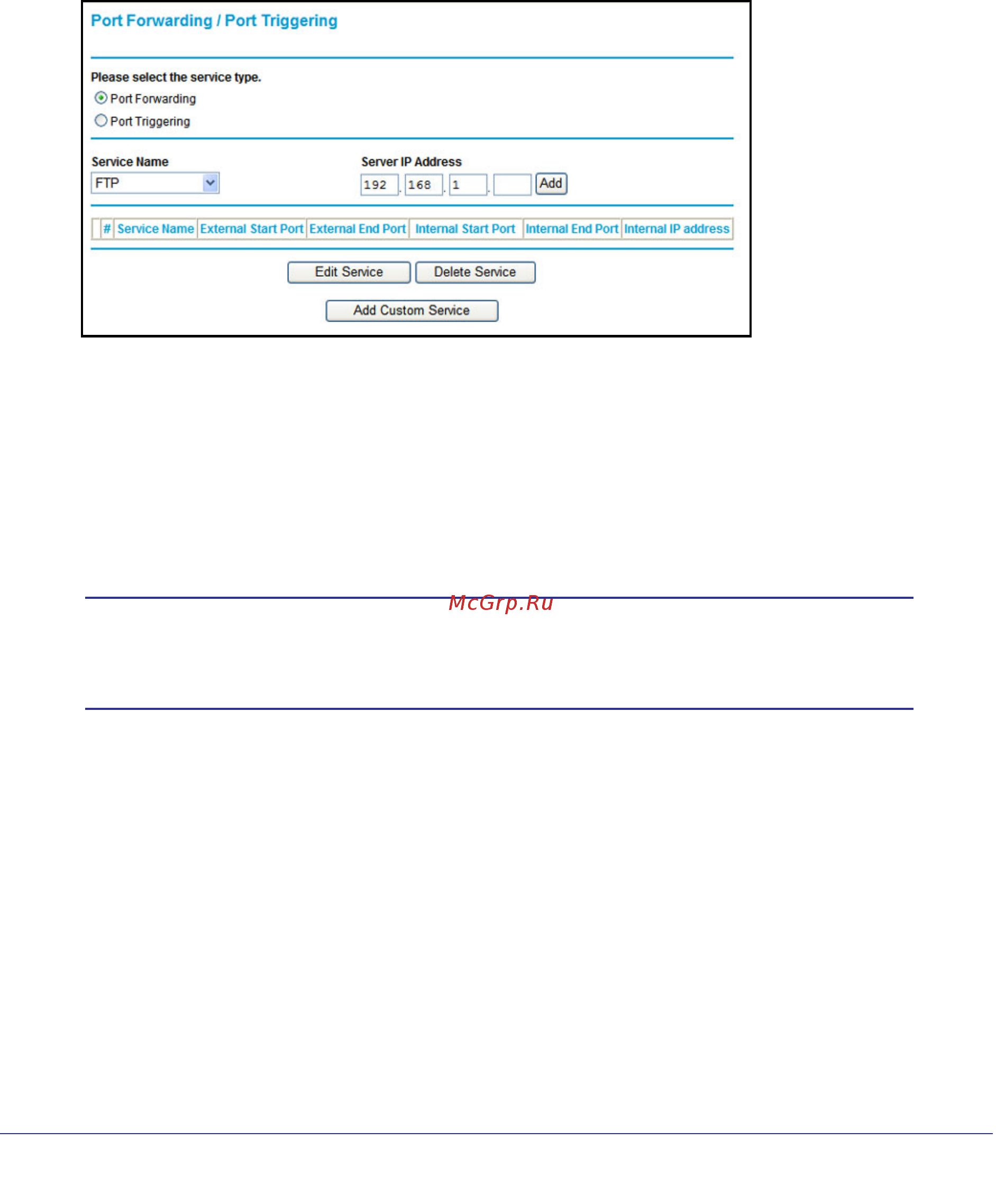 Netgear WNDR4000 [44/104] Add a custom service