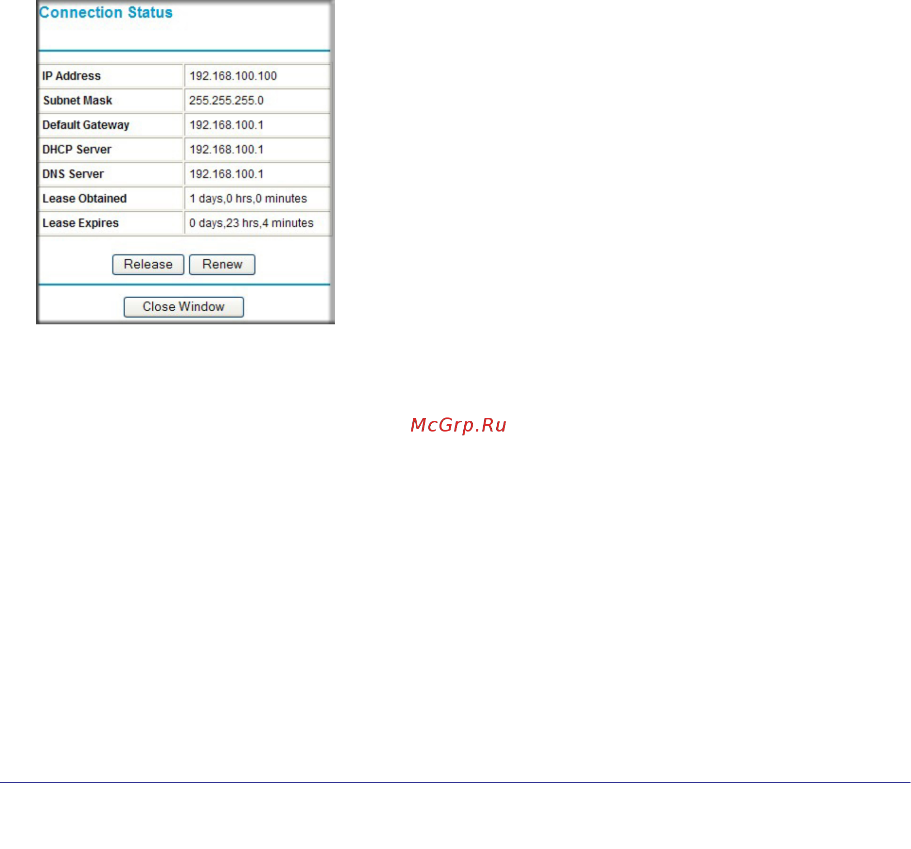 Netgear WNDR4000 [55/104] Connection status