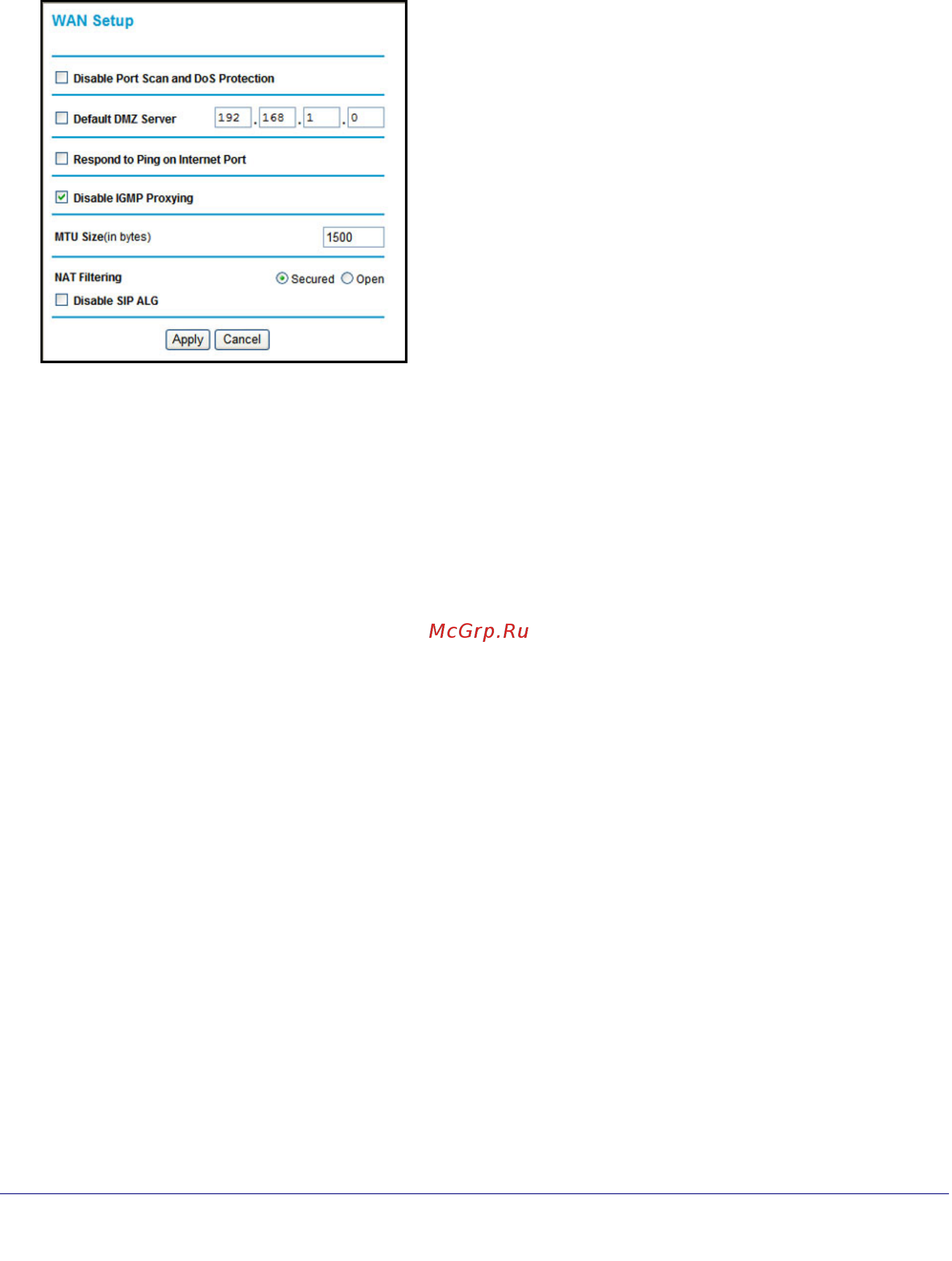 Netgear WNDR4000 [68/104] Wan setup