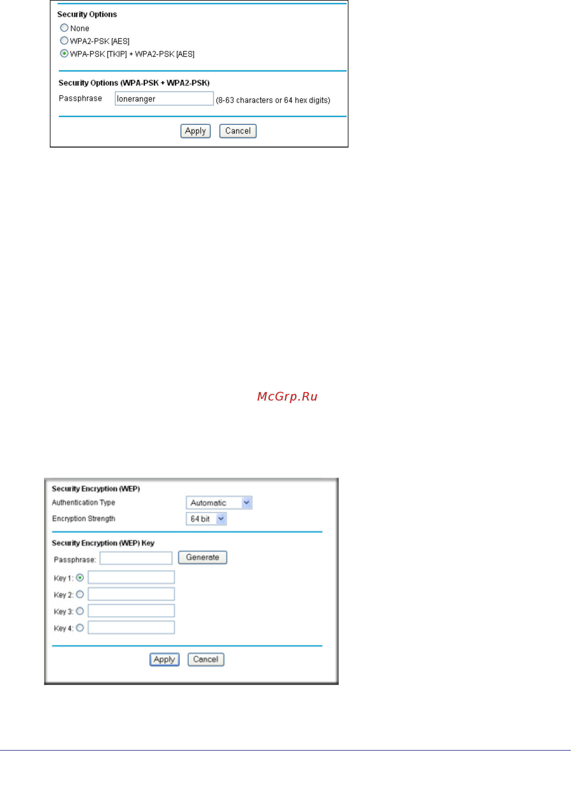 Netgear JWNR2000 [37/108] Set up wep wireless security