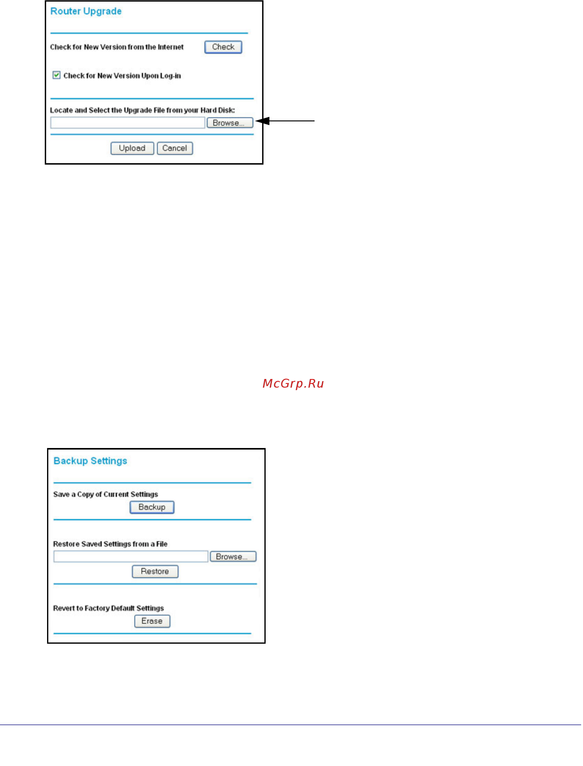 Netgear JWNR2000 [58/108] Manage the configuration file
