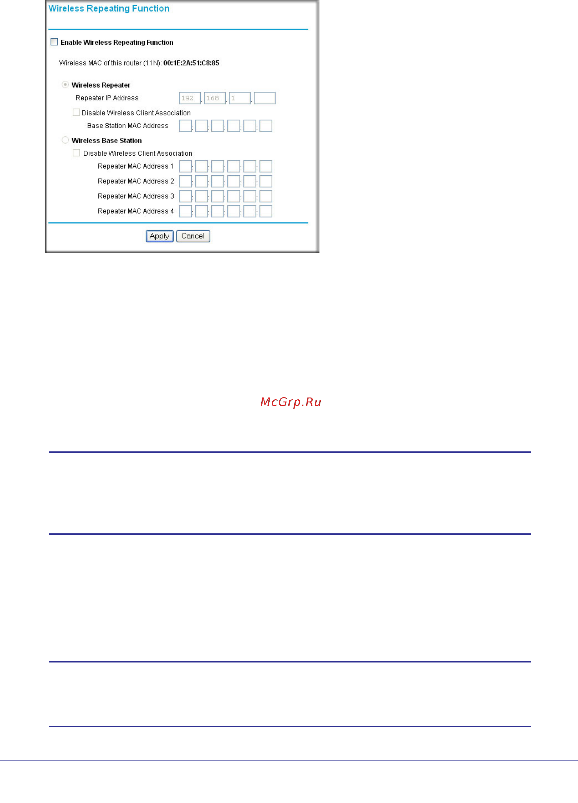 Netgear JWNR2000 [85/108] Set up a repeater unit