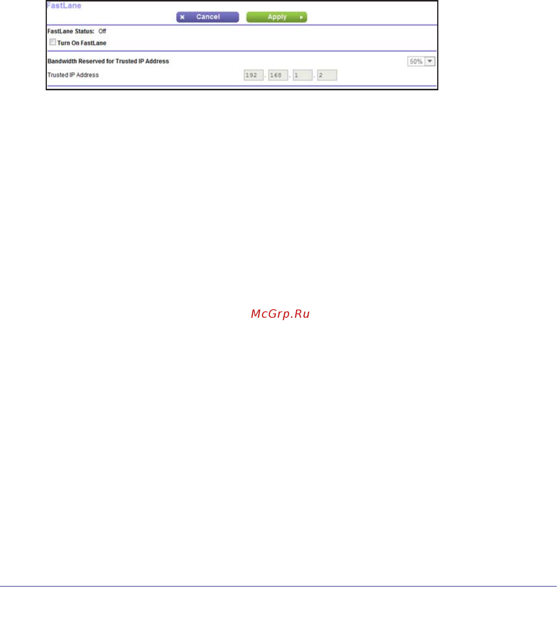 Netgear WNR612 [29/99] Fastlane