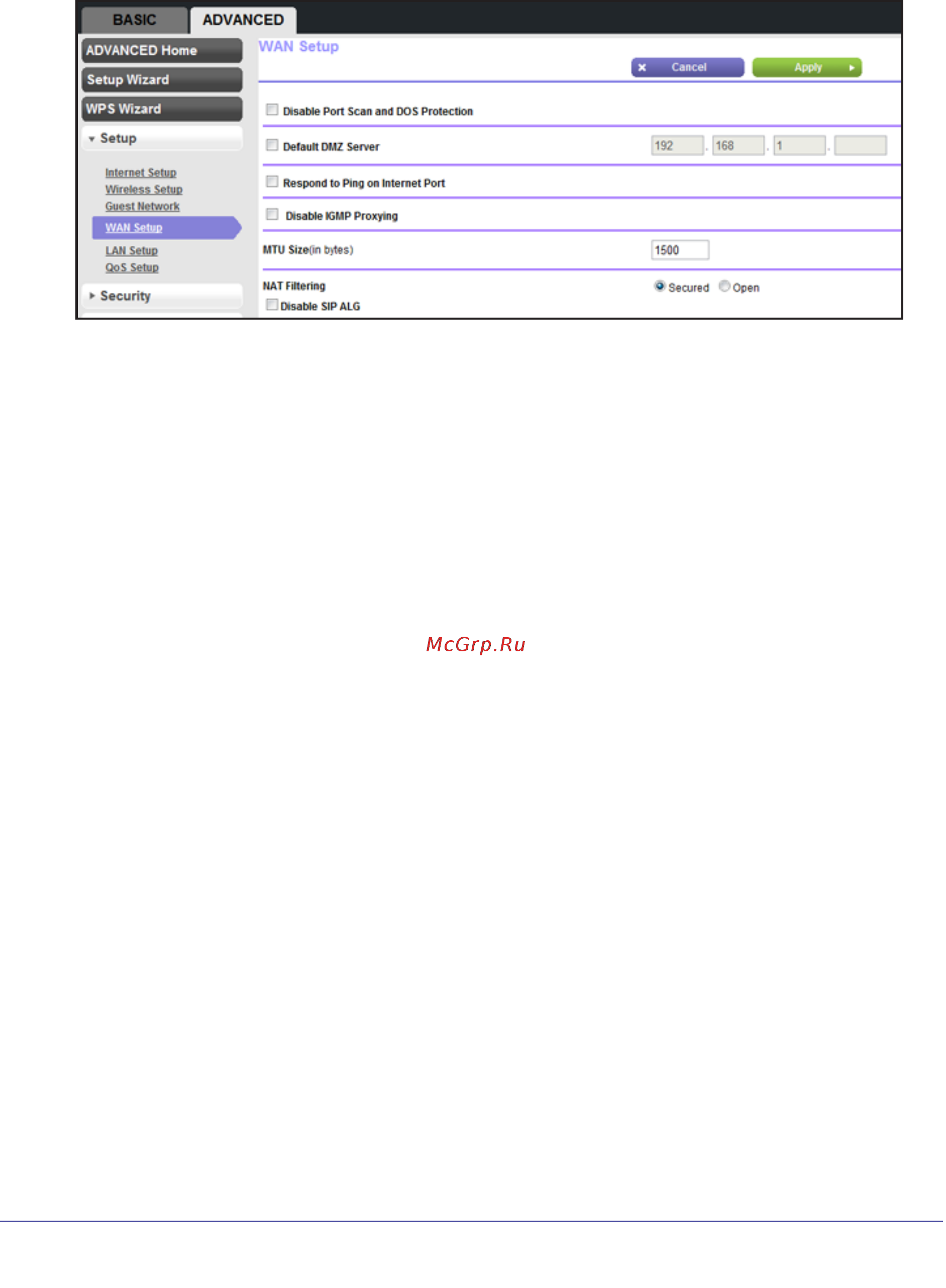 Netgear WNR612 Инструкция по эксплуатации онлайн [34/99] 7840
