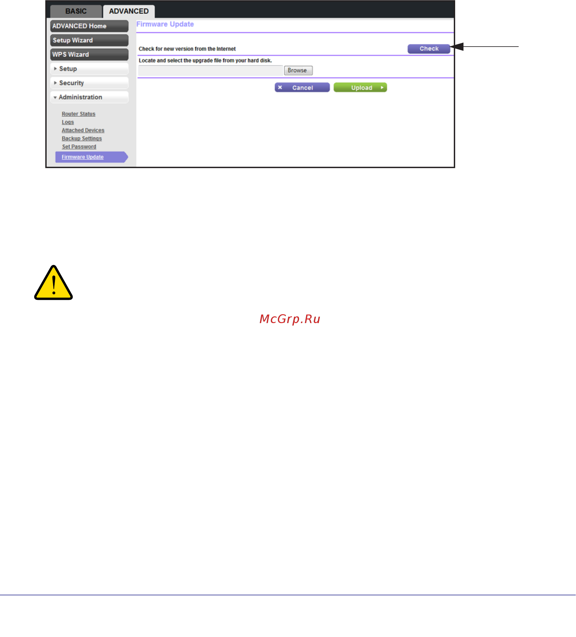 Netgear WNR612 [51/99] Upgrade the firmware