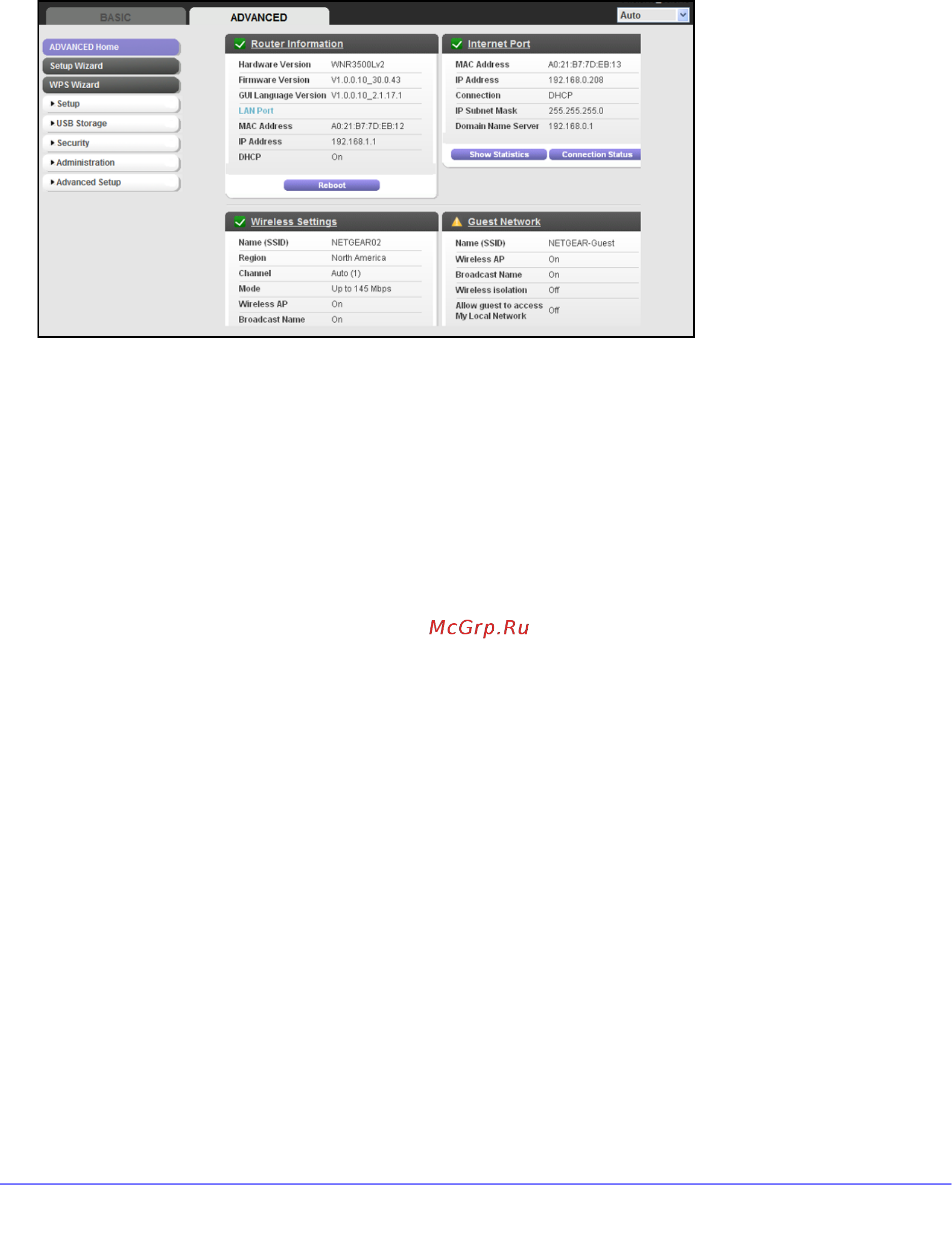 Netgear WNR3500L [63/114] Internet provider wan setup